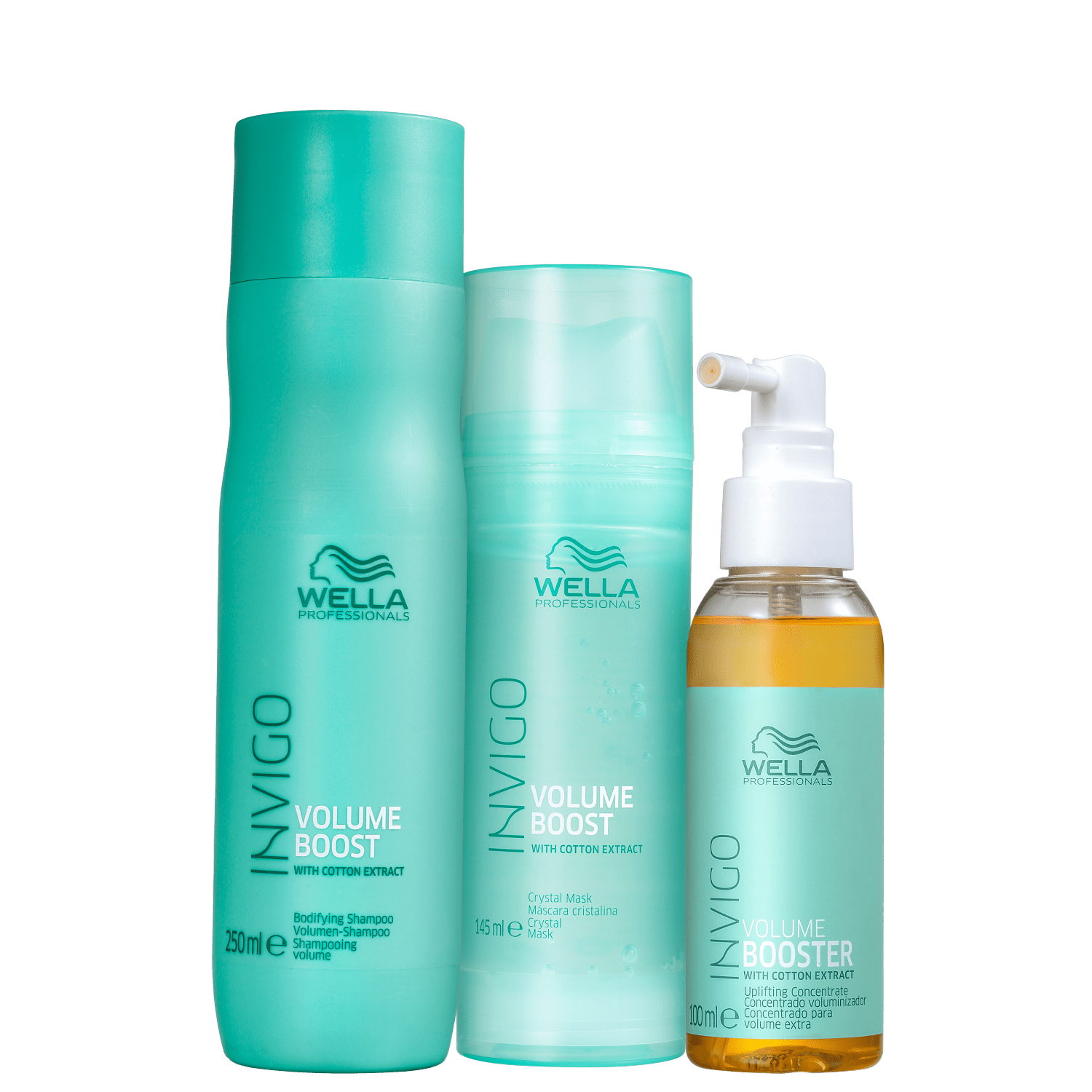Kit Wella Professionals Invigo Volume Boost Trio (3 Produtos)