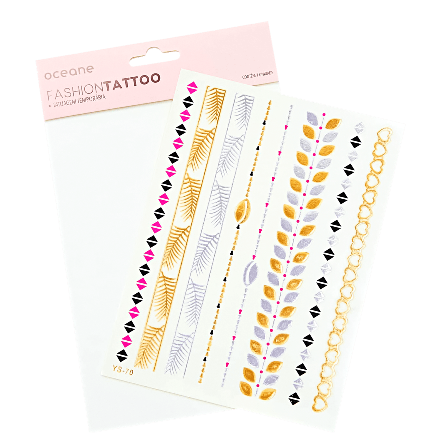 Océane Fashion Tattoo FT8 - Tatuagem Temporária