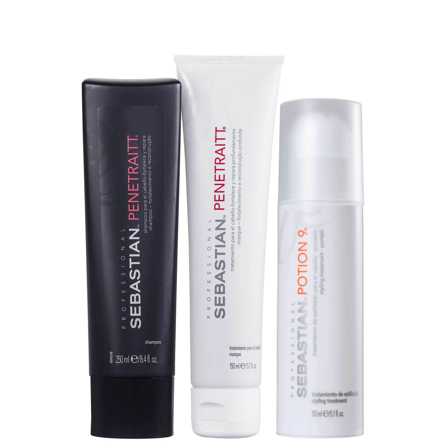 Kit Sebastian Professional Penetraitt 9 (3 Produtos)
