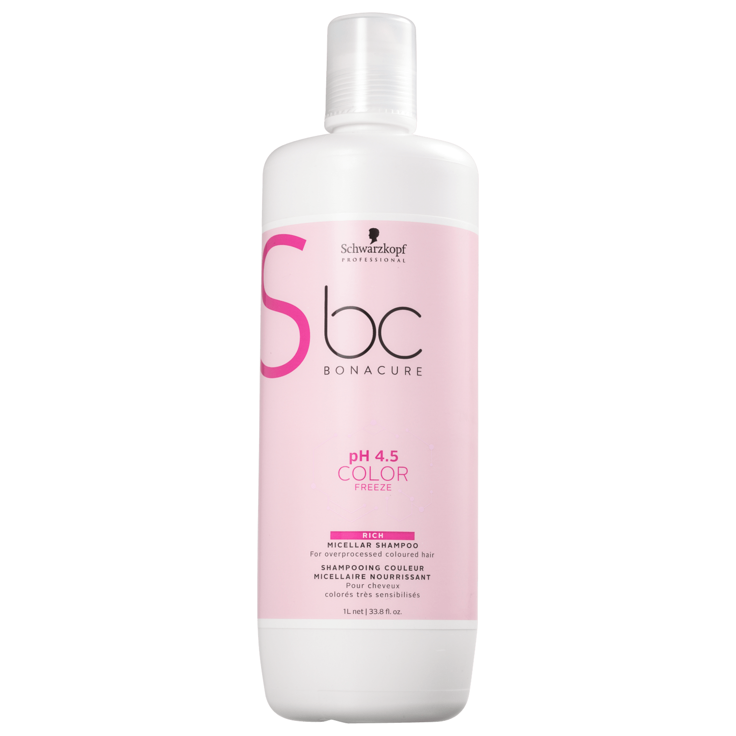 Schwarzkopf Professional BC Bonacure pH 4.5 Color Freeze Micellar Rich - Shampoo 1000ml