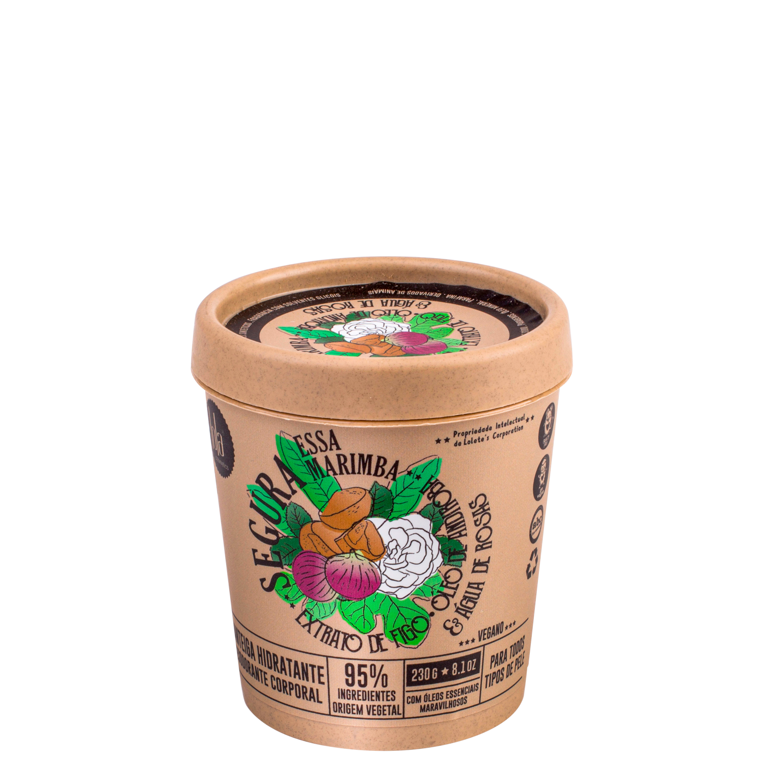 Lola Cosmetics Segura Essa Marimba Extrato de Figo - Hidratante Corporal 230g