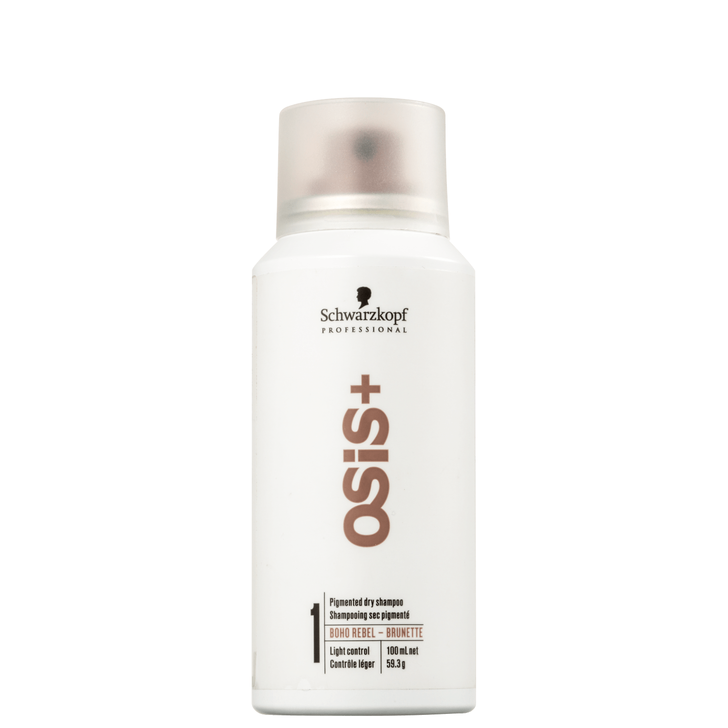 Schwarzkopf OSIS+ Boho Rebel Castanho Claro - Shampoo a Seco 100ml