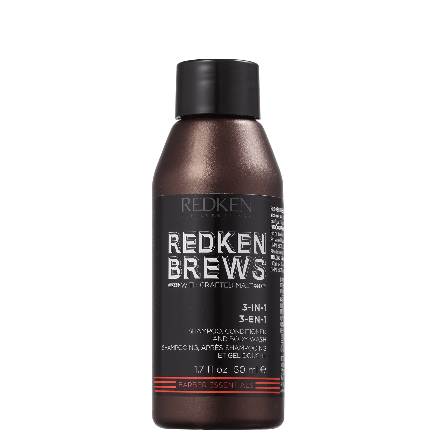 Redken Brews 3-In-1 - Shampoo Multifuncional 50ml