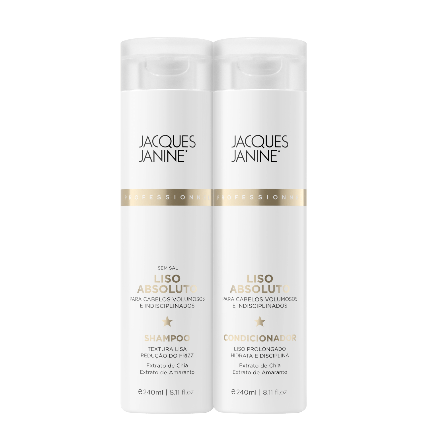 Kit Jacques Janine Professionnel Liso Absoluto (2 Produtos)