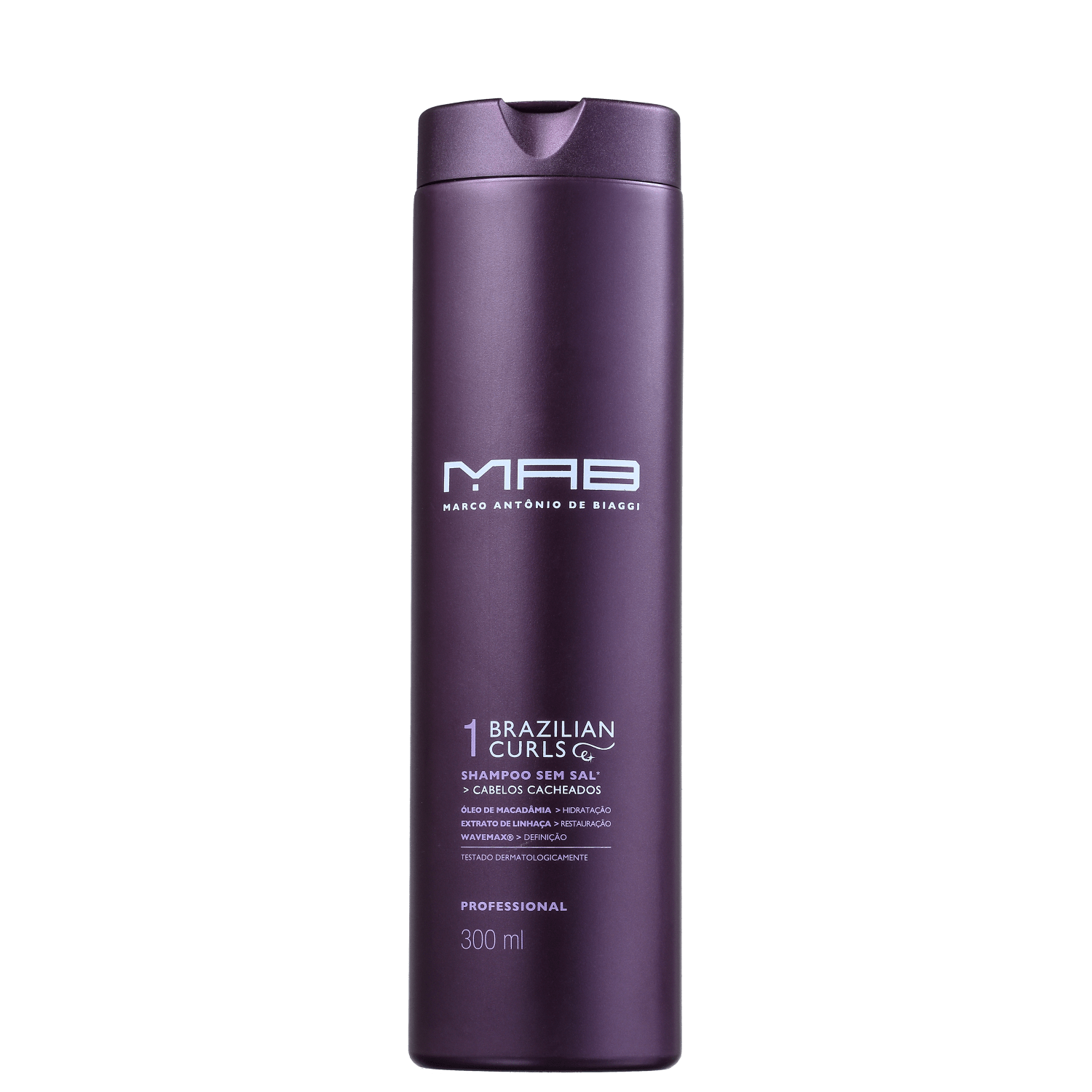 MAB Marco Antônio de Biaggi Brazilian Curls - Shampoo 300ml