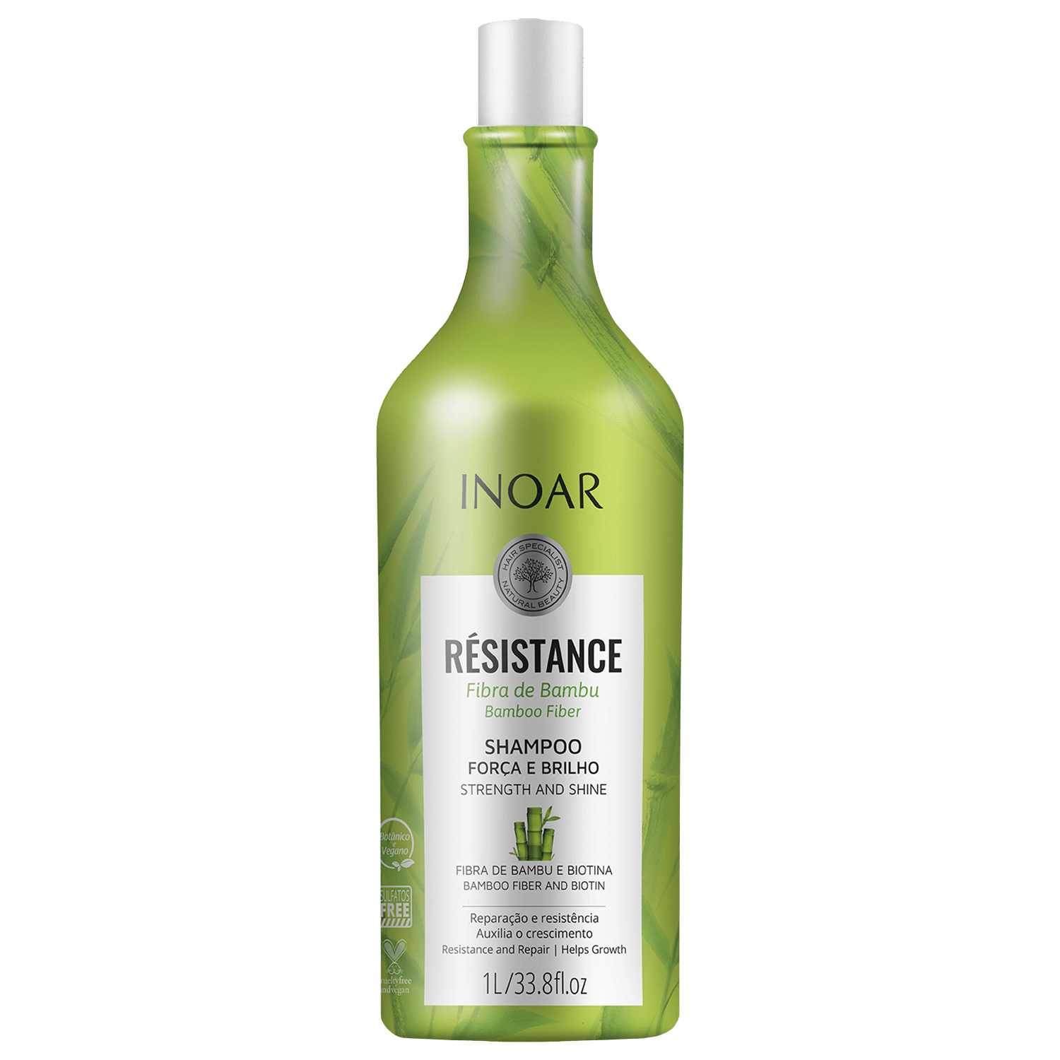 Inoar Résistance Fibra de Bambu - Shampoo 1L