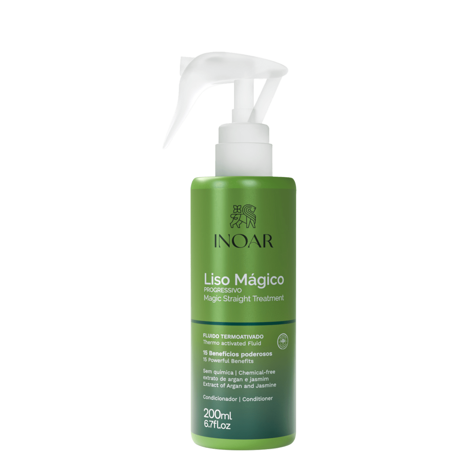 Inoar Liso Mágico Progressivo - Fluído Protetor Termoativo 200ml