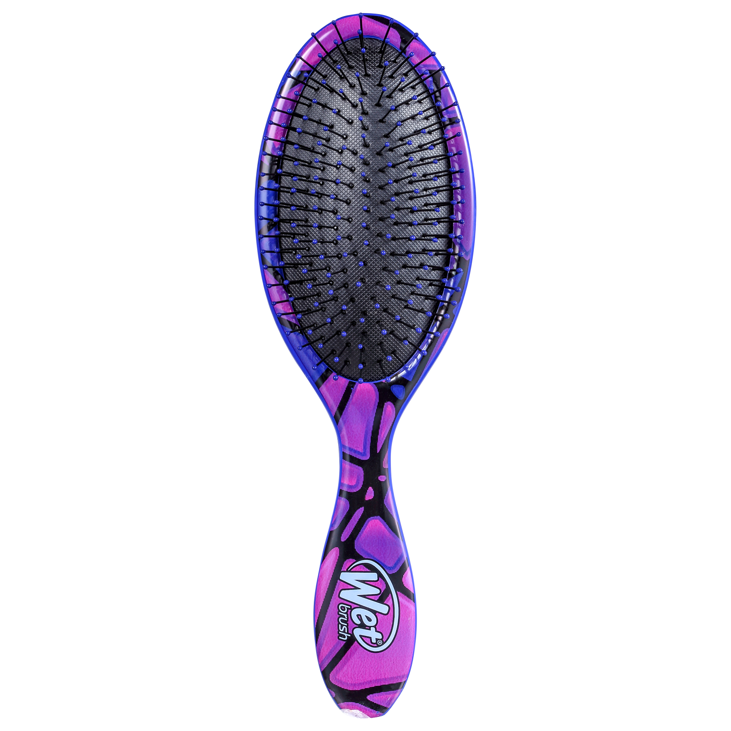 Wet Brush Pro Original Detanger Vitral Roxa - Escova de Cabelo