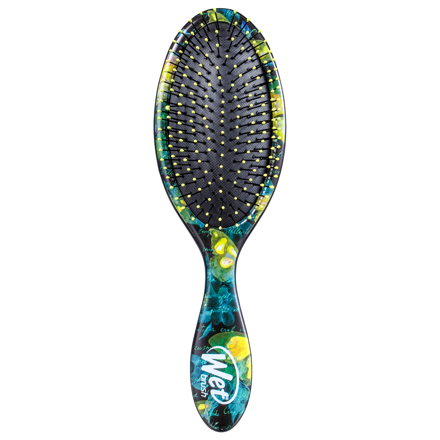 Wet Brush Pro Night Original Detanger Florals Borboleta - Escova de Cabelo