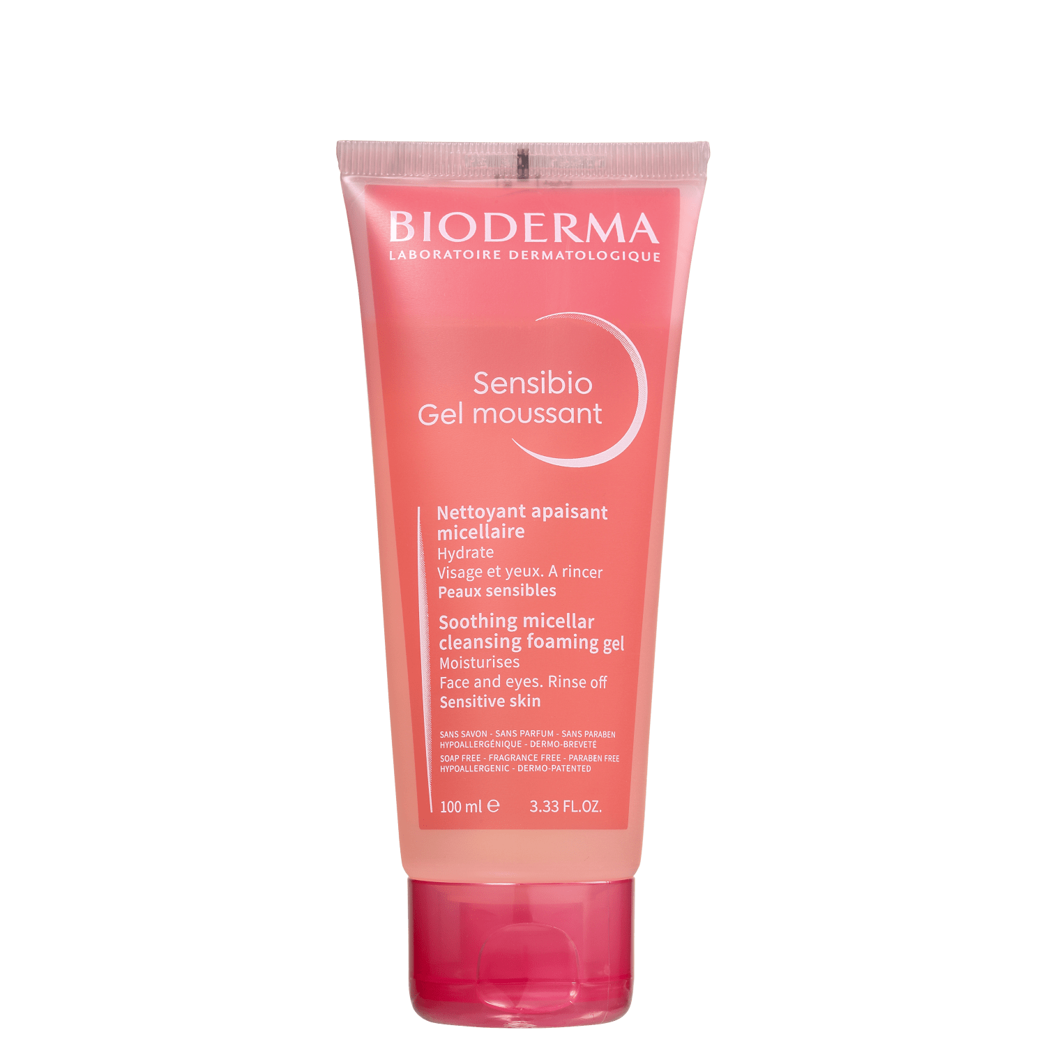 Bioderma Sensibio Calmante e Hidratante Tubo - Gel de Limpeza Facial 100ml