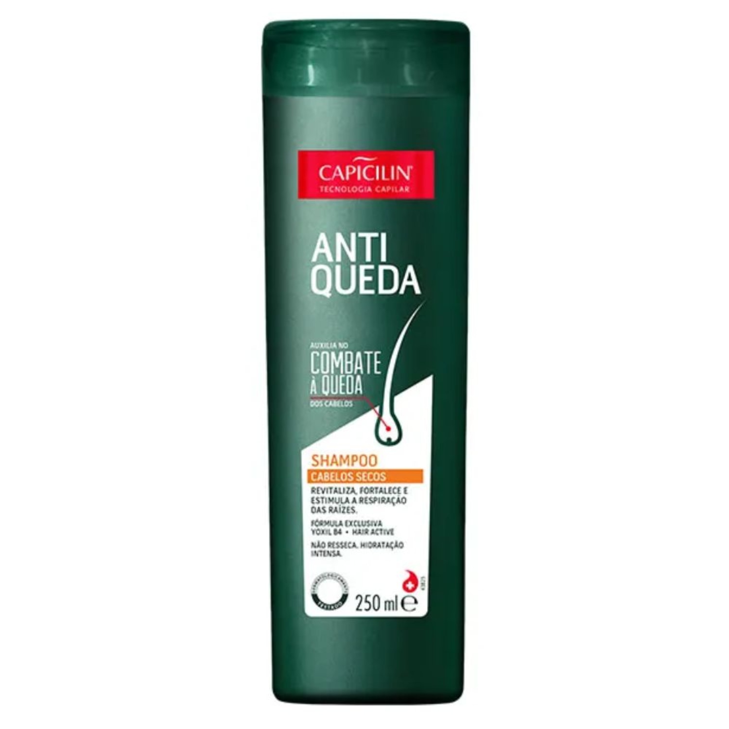 Shampoo Capicilin Antiqueda - Cabelos Secos 250 ml