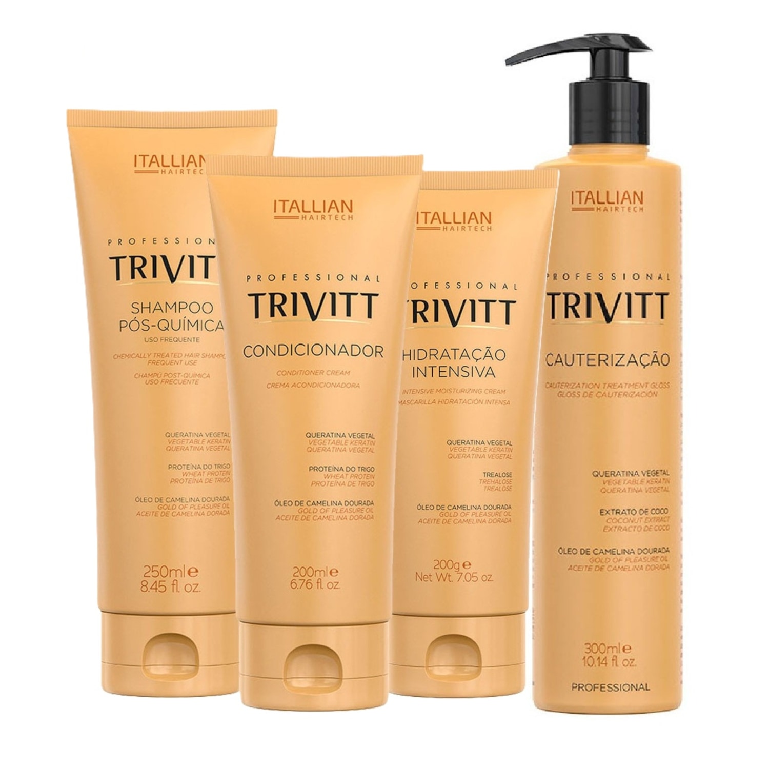 Trivitt Kit Hidratação e Cauterização – Hidratação, Proteção e Brilho!