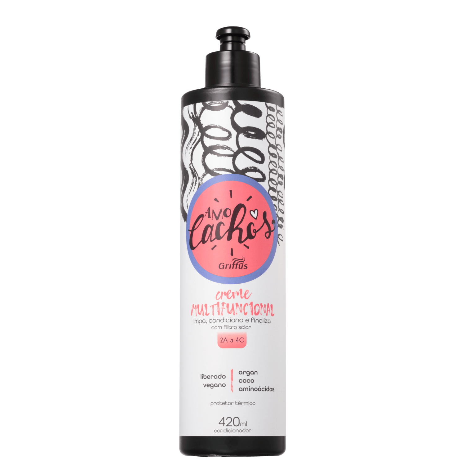 Griffus Amo Cachos - Condicionador Multifuncional 420ml