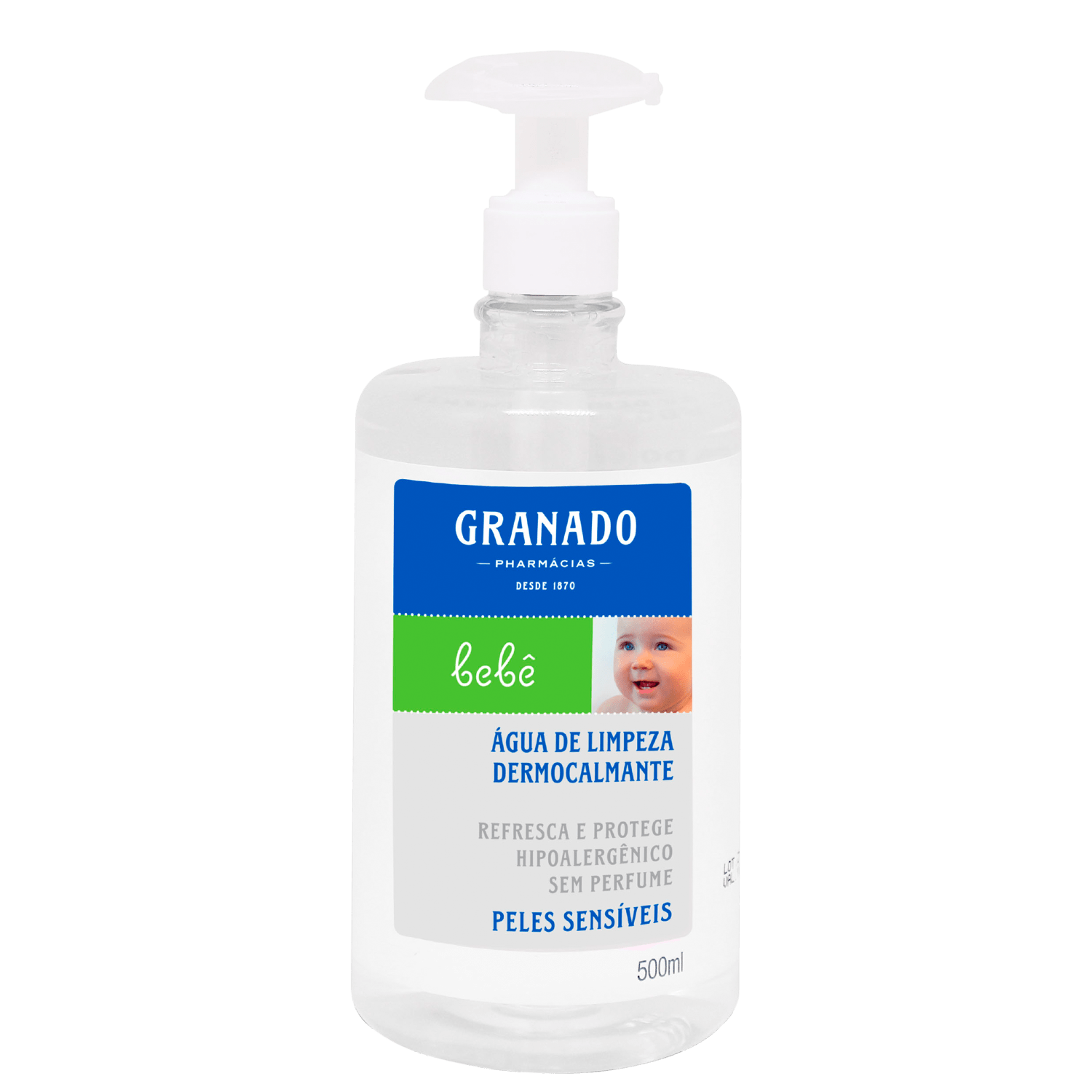 Granado Bebê Peles Sensíveis - Água de Limpeza 500ml