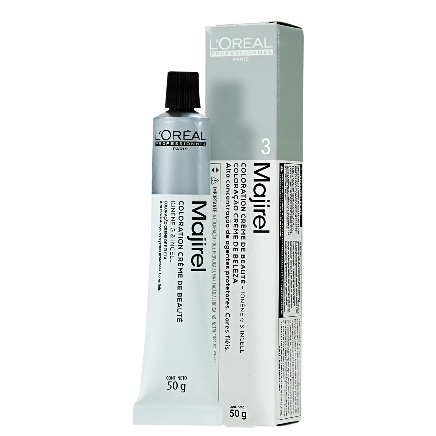 L'Oréal Professionnel Majirel 3 Castanho Escuro - Coloração 50g