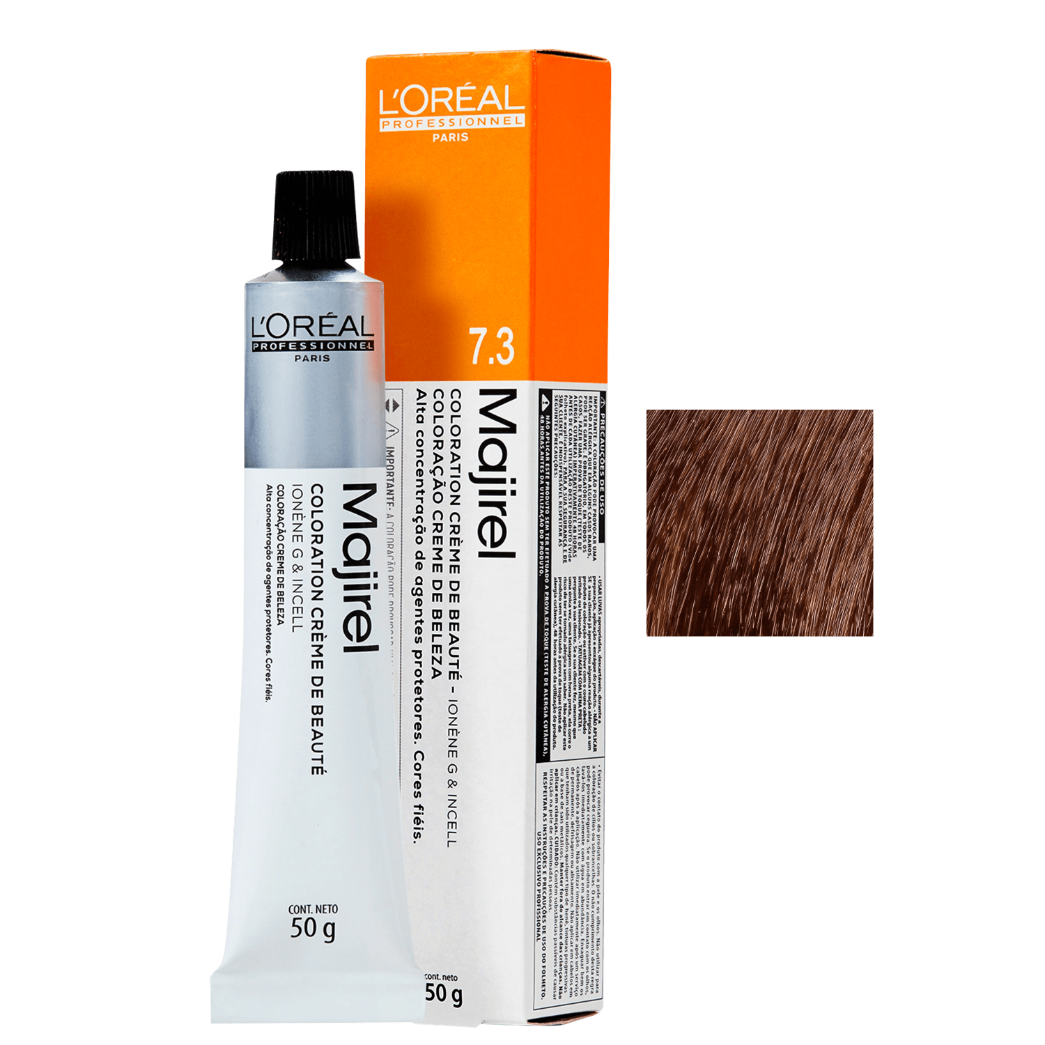 L'Oréal Professionnel Majirel 7.3 Louro Dourado - Coloração 50g