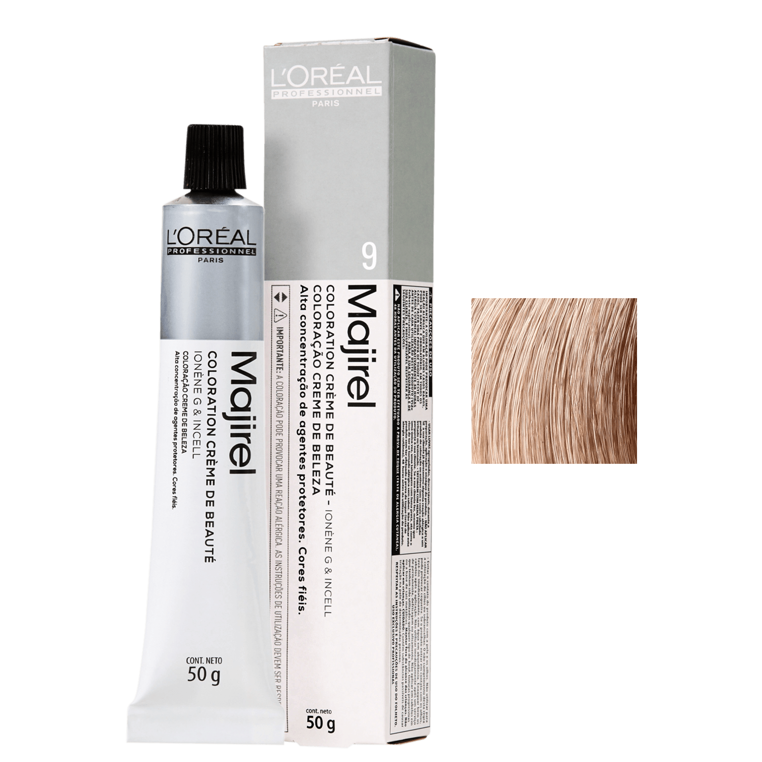 L'Oréal Professionnel Majirel 9 Louro Muito Claro - Coloração 50g
