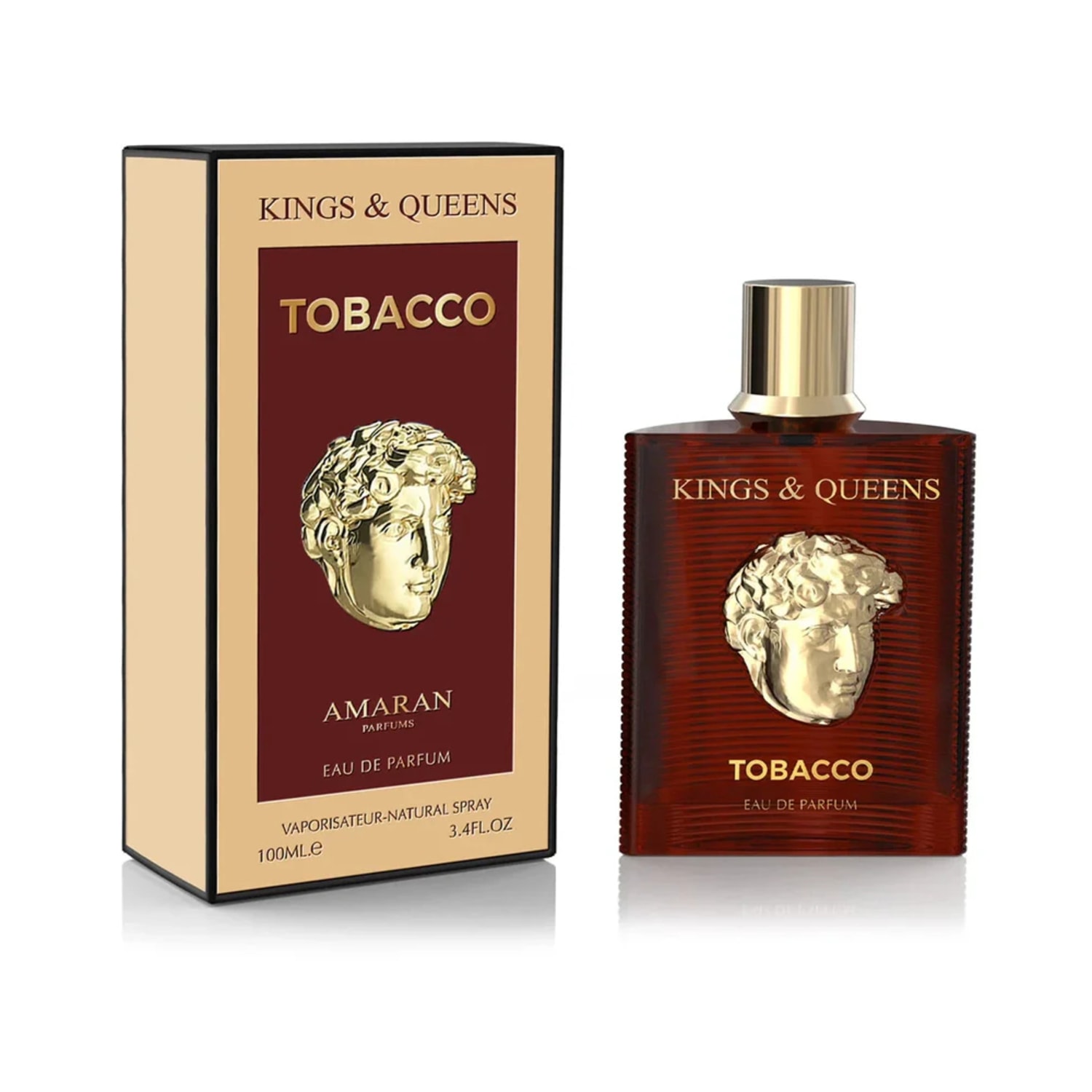 Kings & Queens Tobacco Amaran Parfums Eau de Parfum - Perfume Masculino 100ml