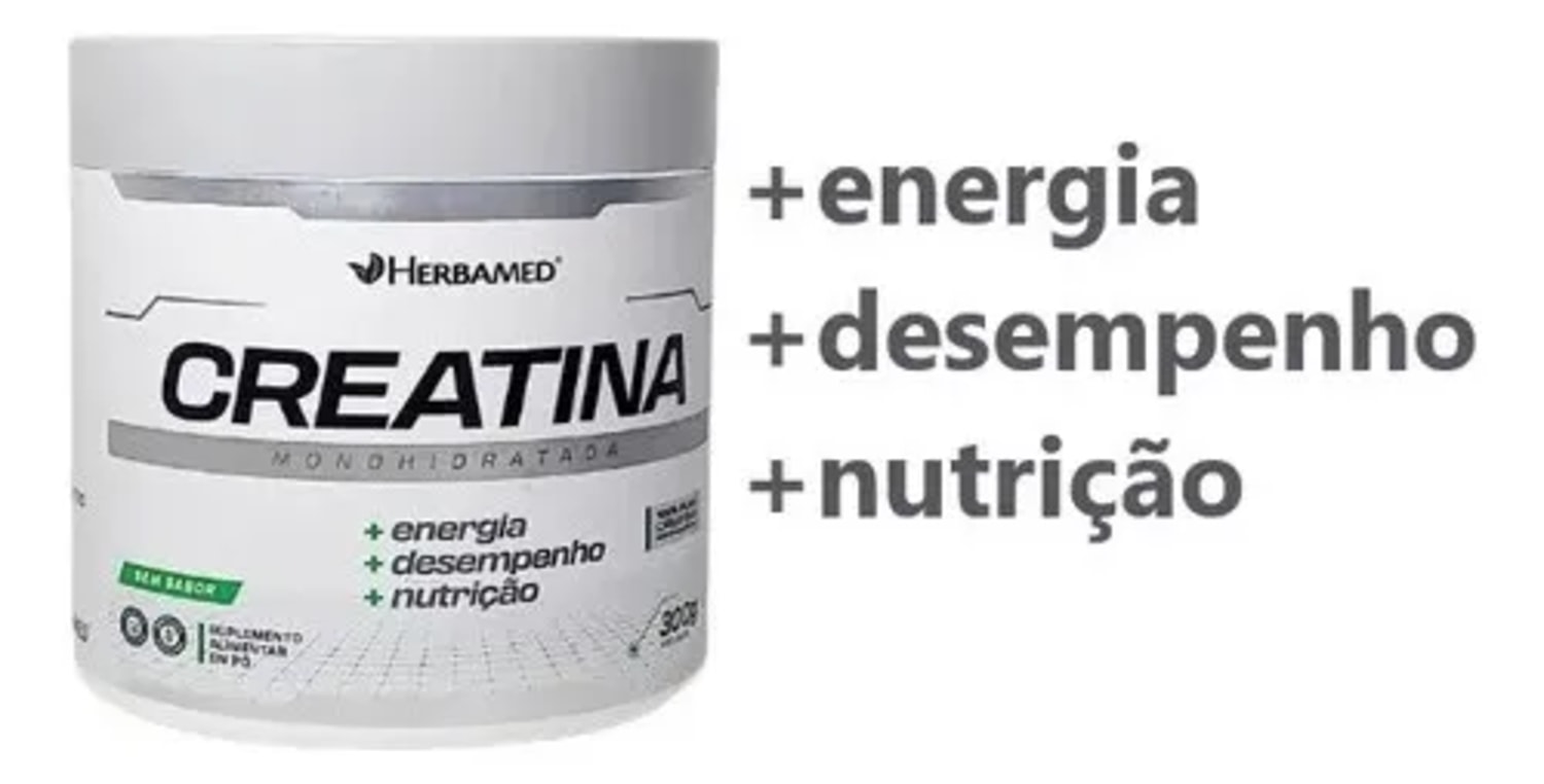CREATINA MONOHIDRATADA 300G HERBAMED