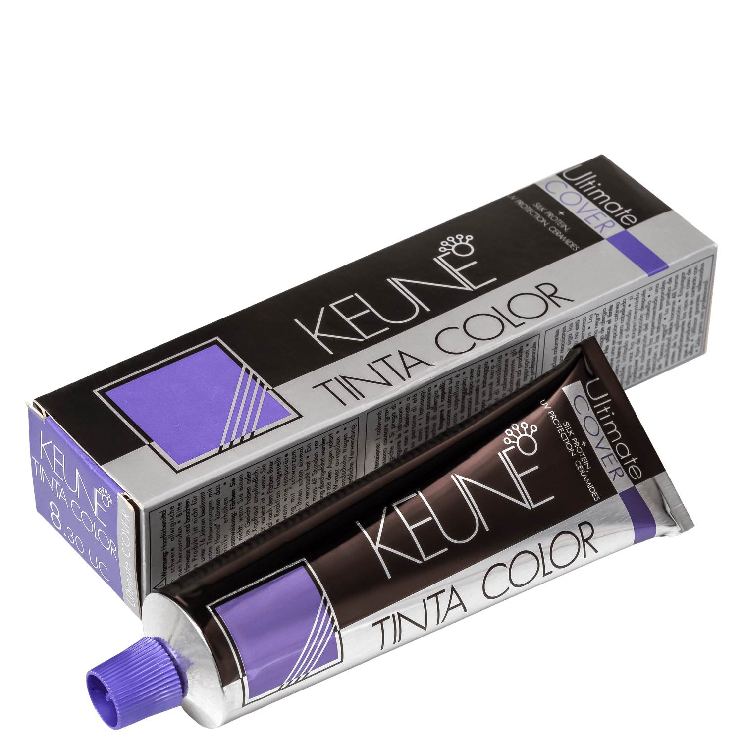 Keune Tinta Color Ultimate Cover 8.30 Louro Claro Dourado Natural - Coloração 60ml