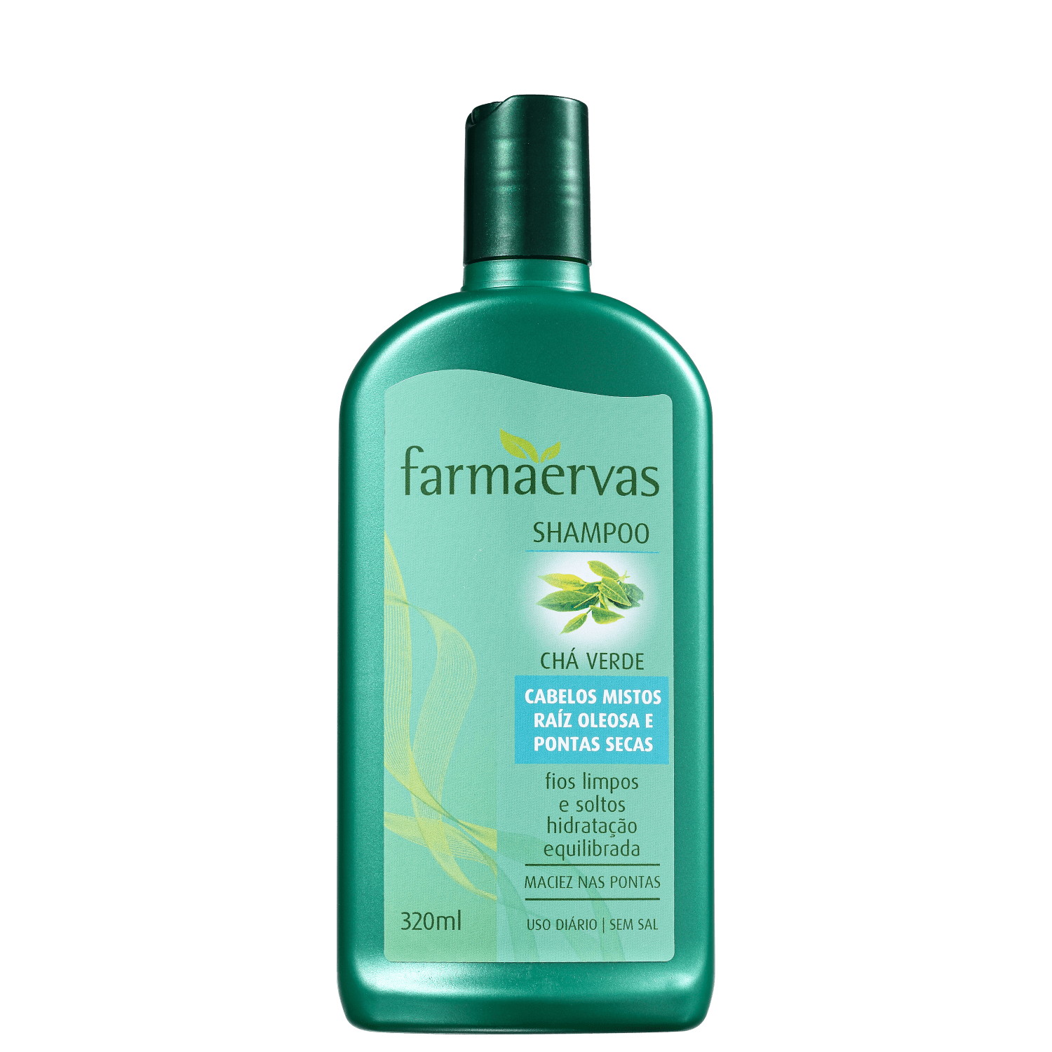 Farmaervas Chá Verde - Shampoo 320ml