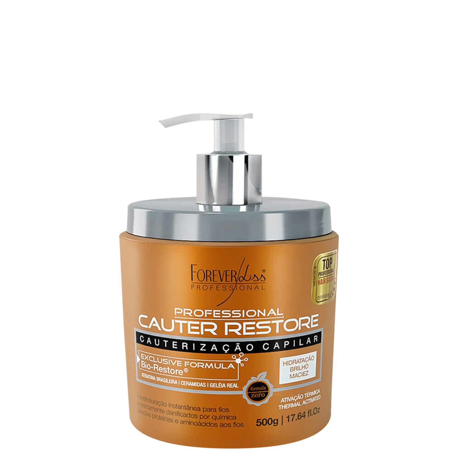 Forever Liss Professional Cauter Restore - Máscara 500g