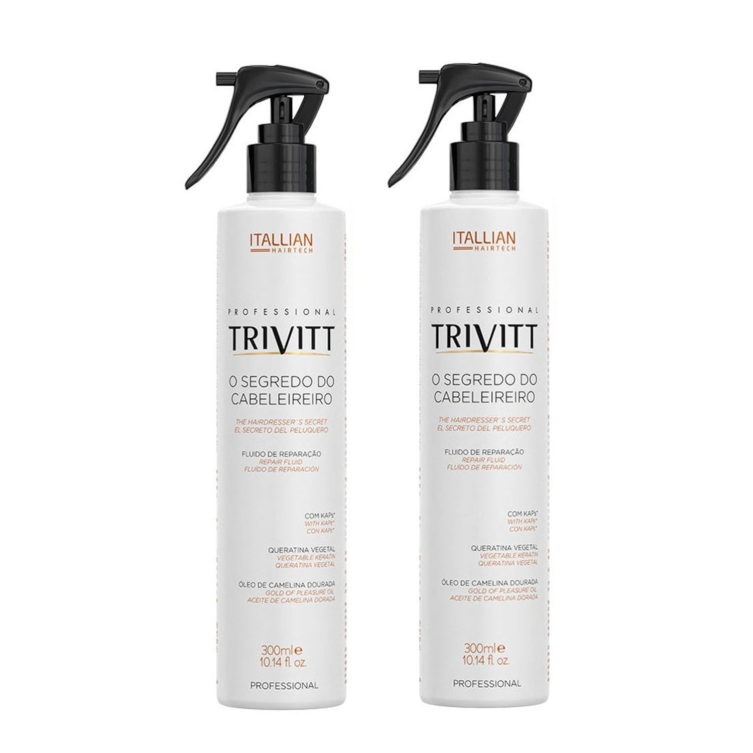 Kit Itallian Hairtech Professional Trivitt O Segredo do Cabeleireiro - Fluido Reconstrutor (2 Unidades)