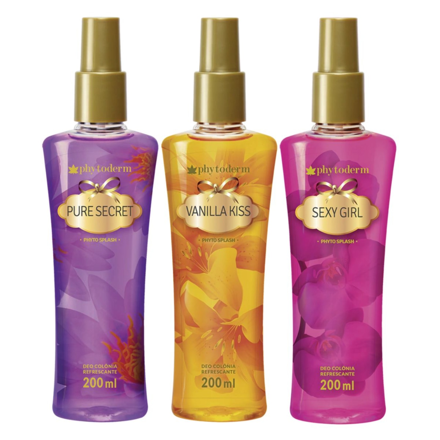 Kit Phytoderm Phyto Splash Deo Colônia (3 Produtos)