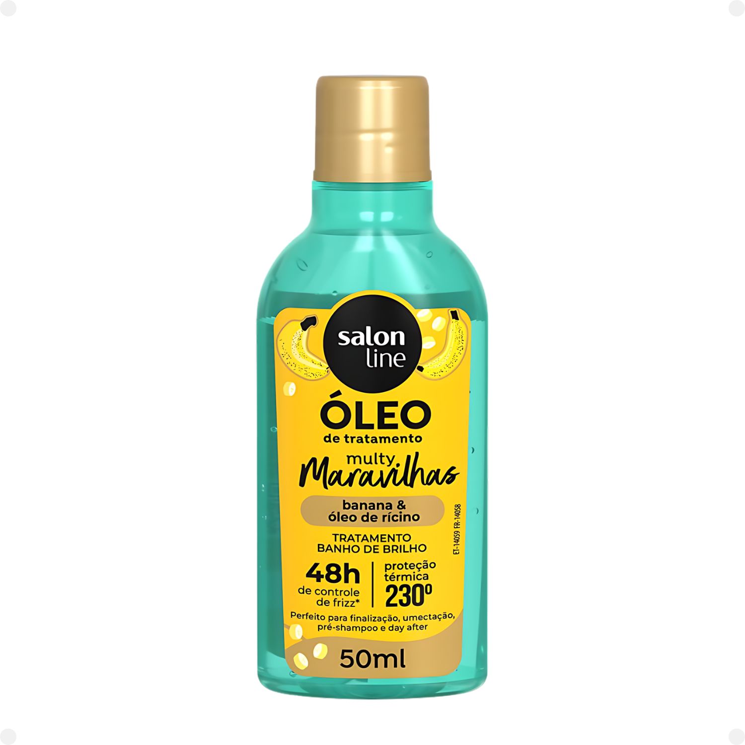 Salon Line Multy Maravilhas Banana e Óleo de Rícino - Óleo Capilar 50ml