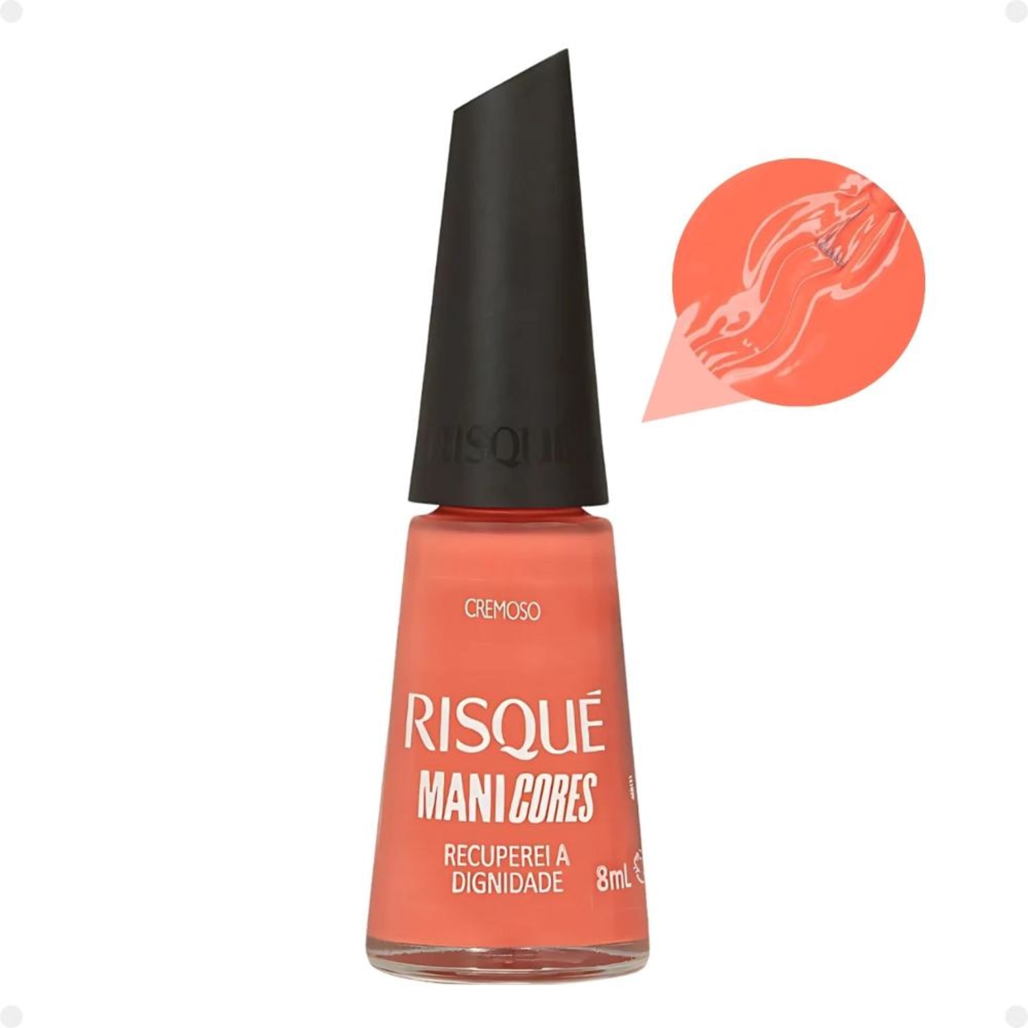 Esmalte Cremoso Risqué ManiCores Recuperei A Dignidade 8ml
