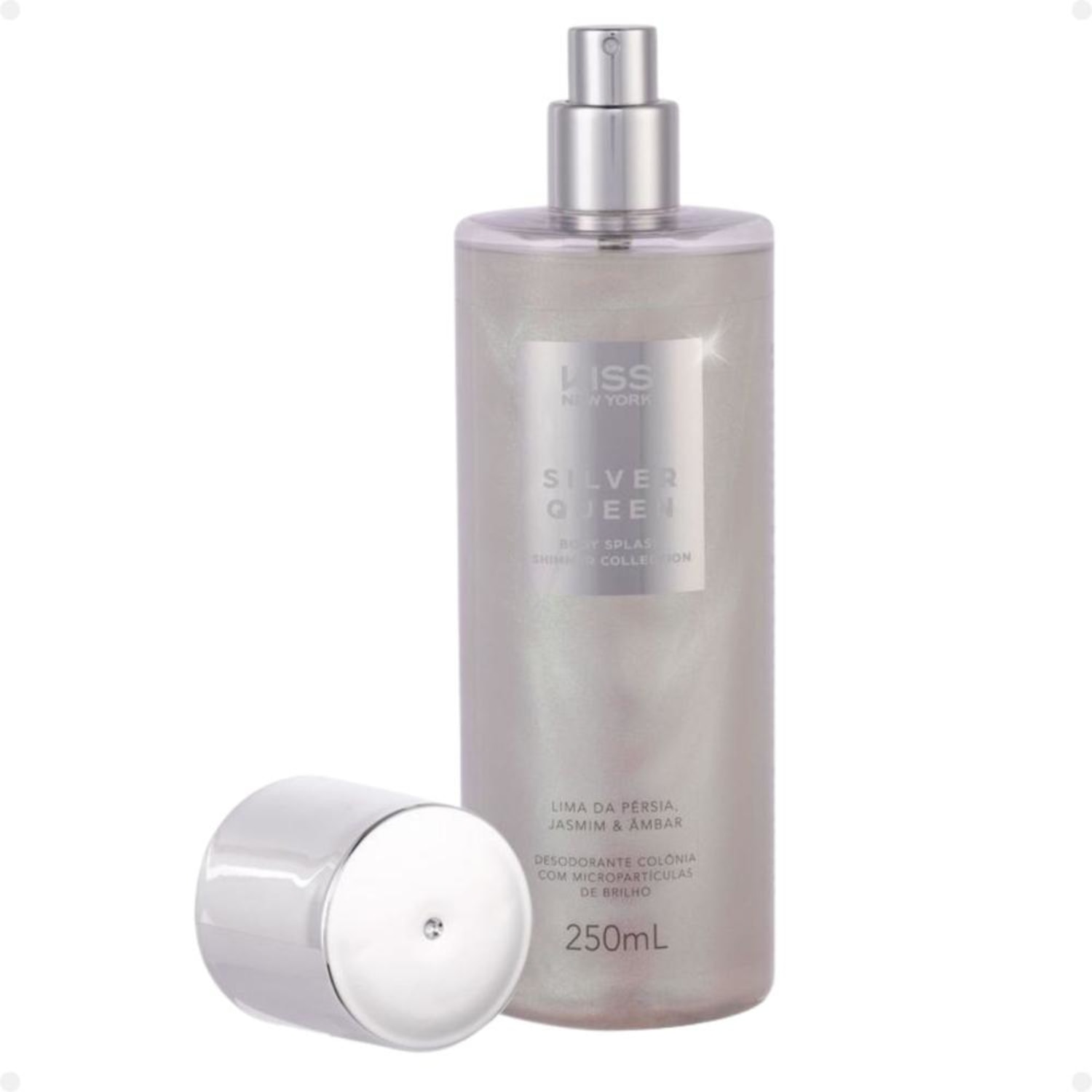 Kiss New York Shimmer Collection Silver Queen Silver Queen - Body Splash 250ml