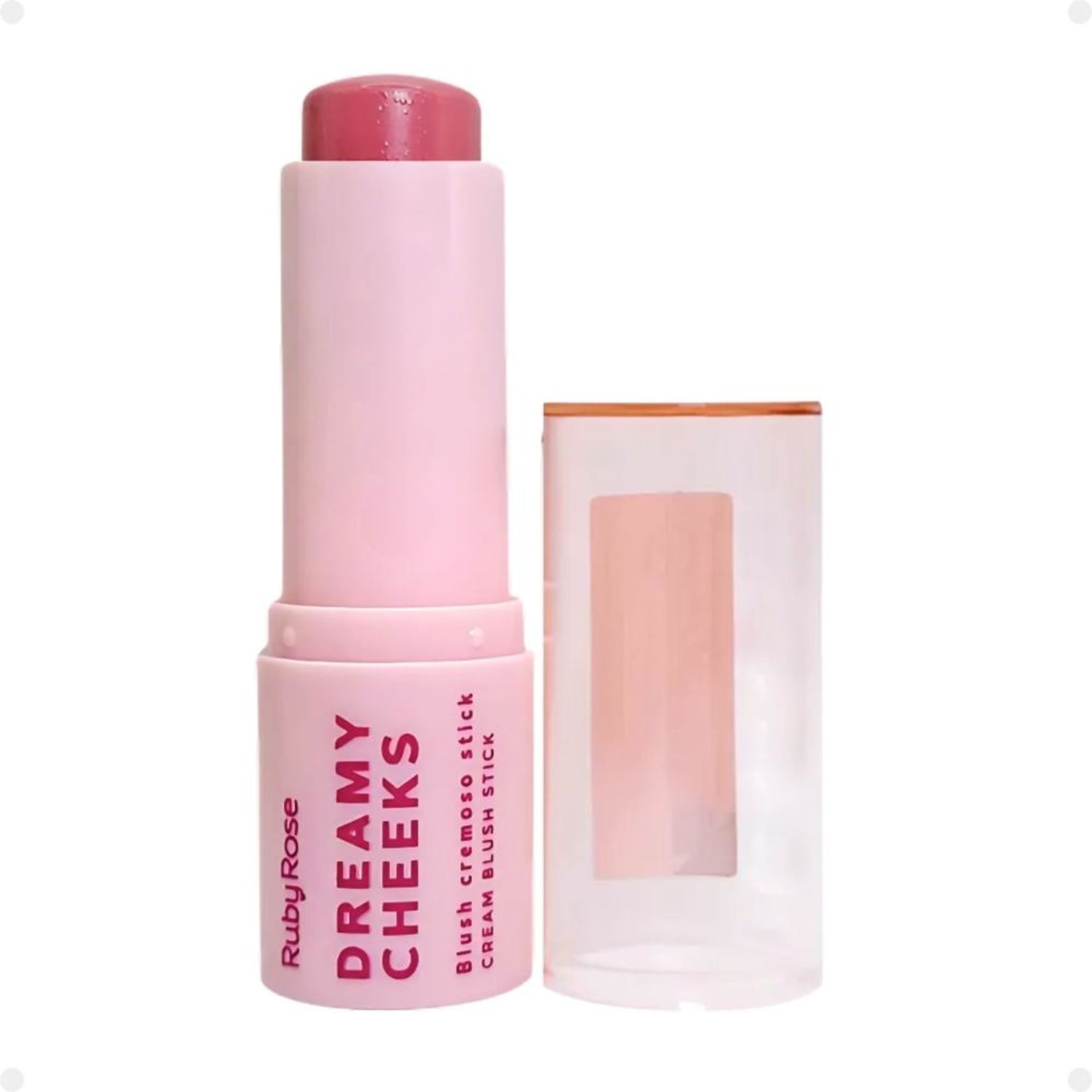 Ruby Rose Dreamy Cheeks Soft Pink - Blush em Bastão 6,57g