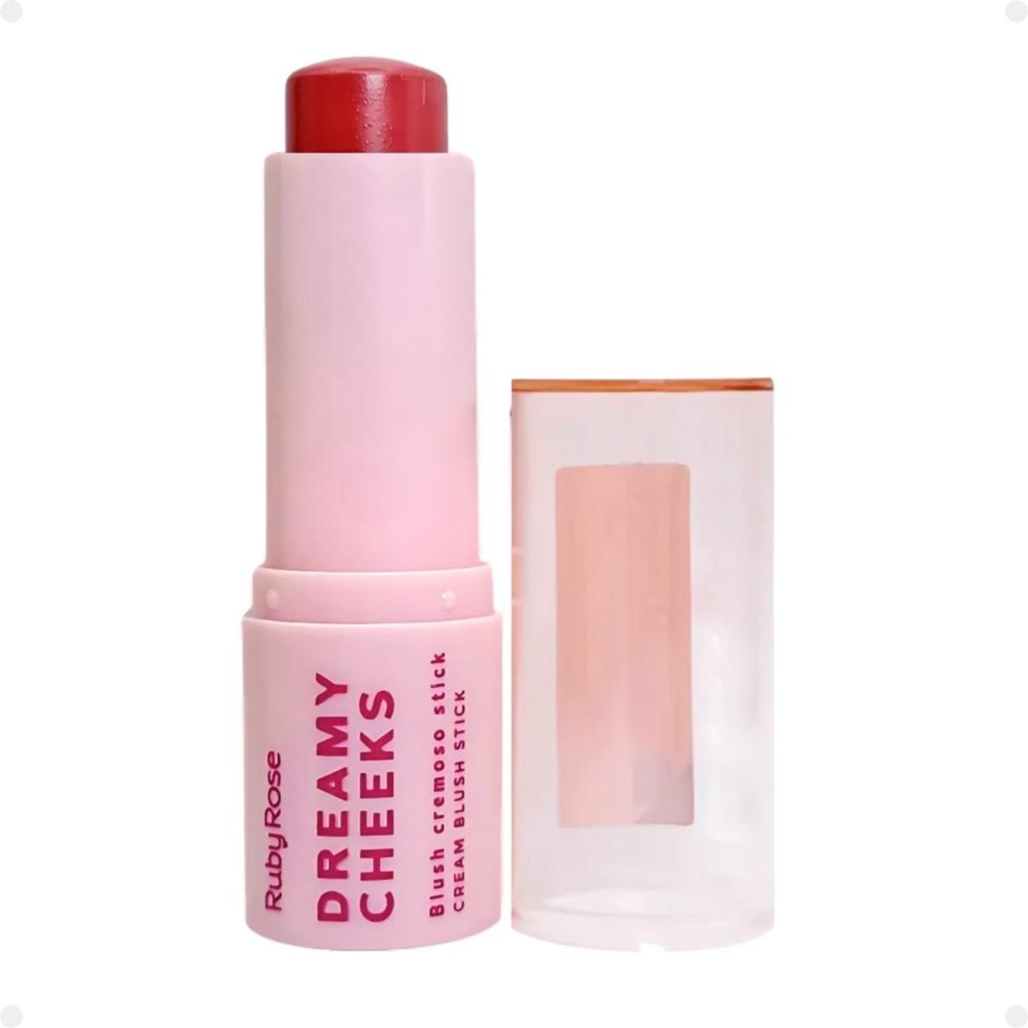 Ruby Rose Dreamy Cheeks Frosted Rose - Blush em Bastão 6,57g