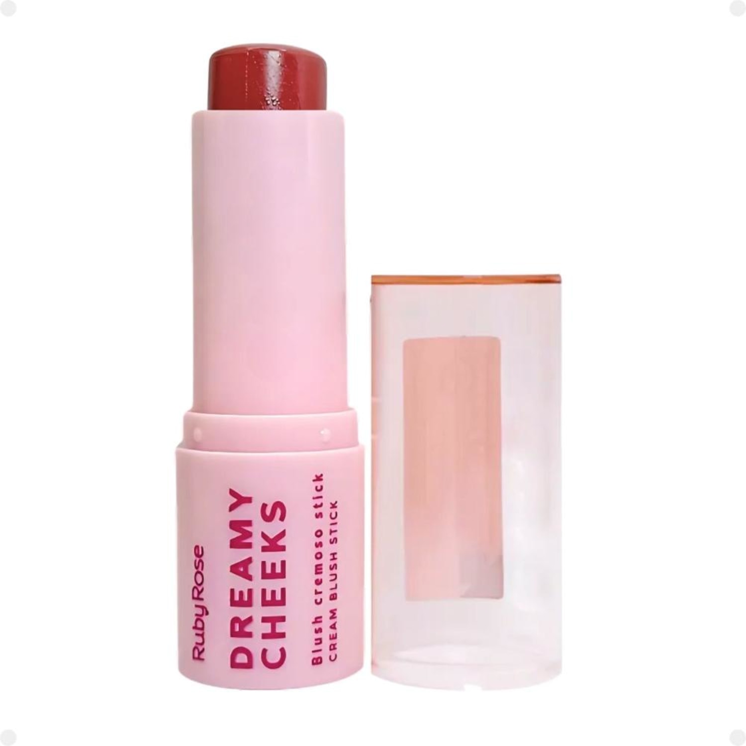 Ruby Rose Dreamy Cheeks Pink Sunrise - Blush em Bastão 6,57g