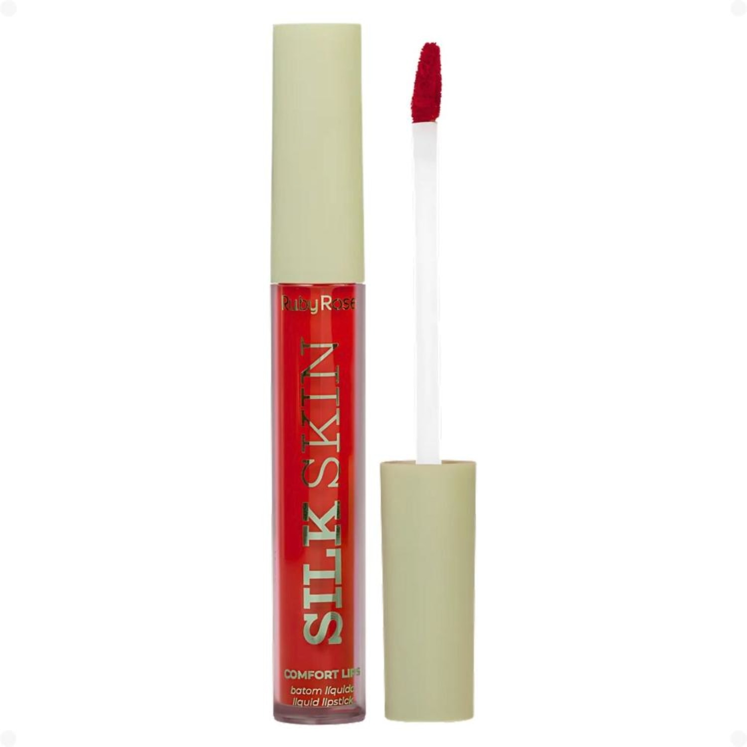 Ruby Rose Silk Skin Comfort Lips SL07 - Batom Líquido 3,5ml