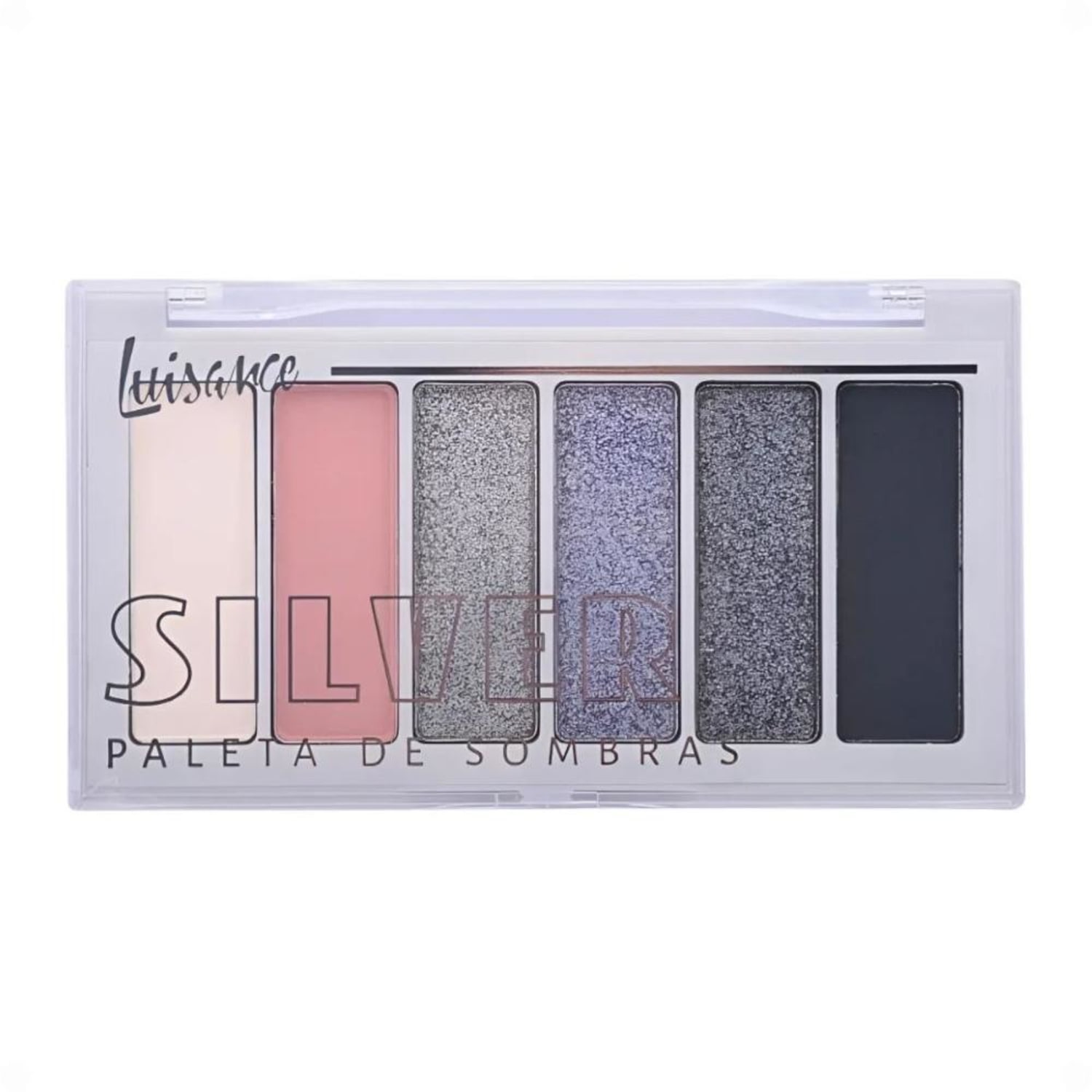 Paleta de Sombras Luisance Silver 6 Cores L3236