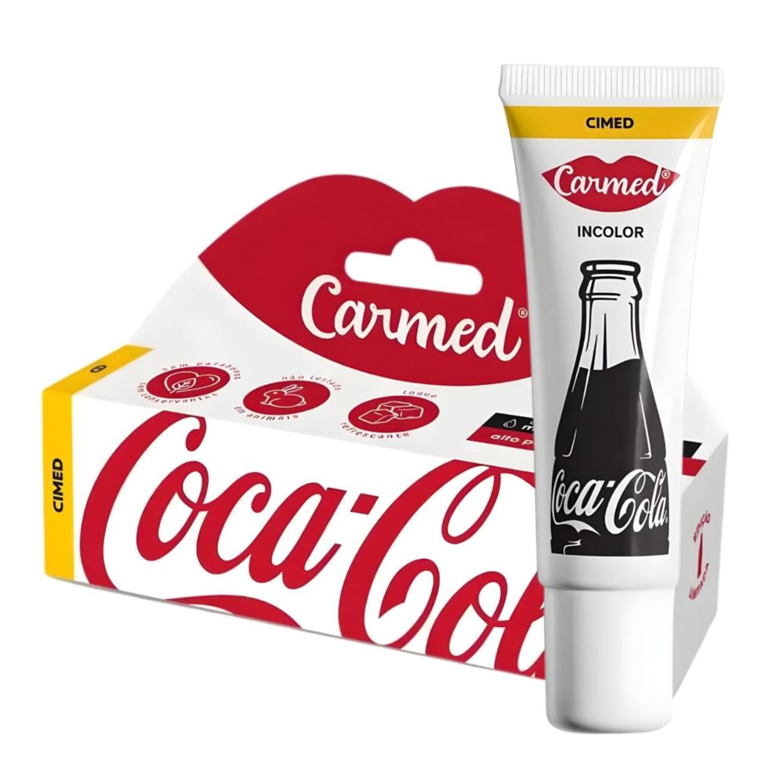 Carmed Coca-Cola Incolor - Hidratante Labial 10g
