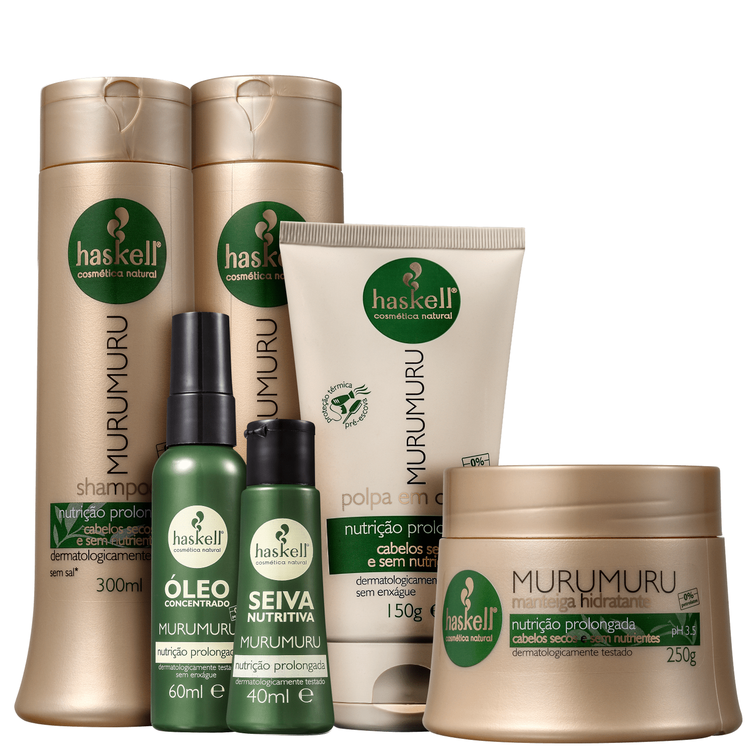 Kit Haskell Murumuru Completo (6 Produtos)