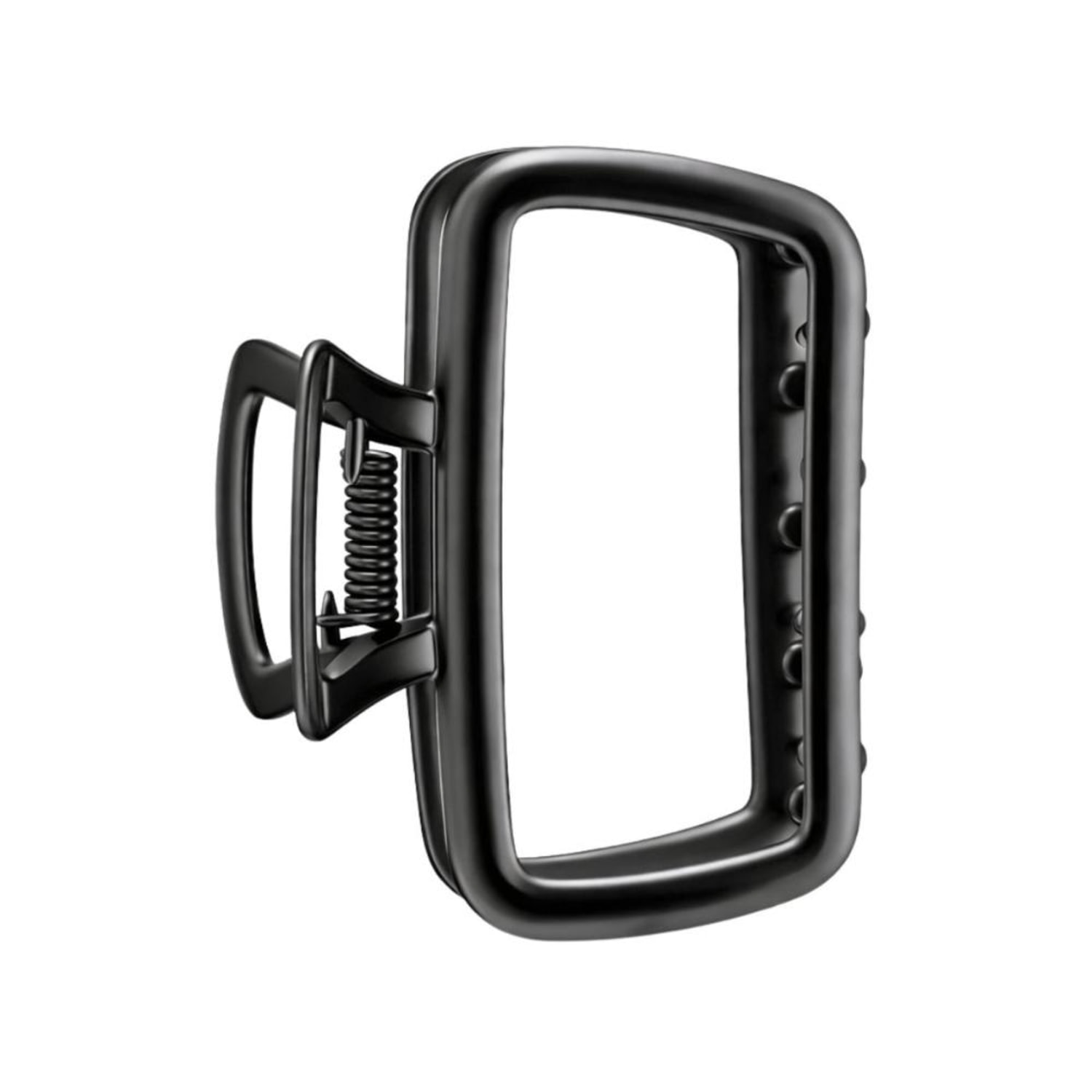 Piranha Para Cabelo Proart Metal Black Retangular Pdc67b