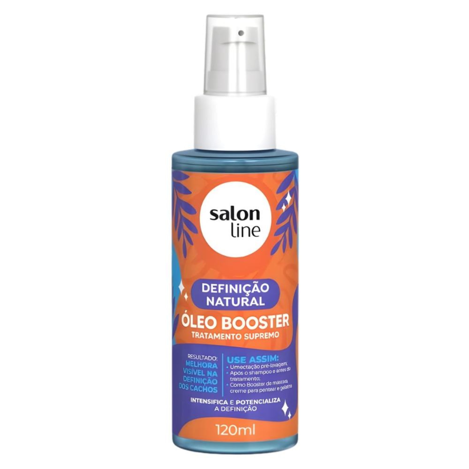 Óleo Booster Salon Line Definição Natural Tratamento Supremo 120ml