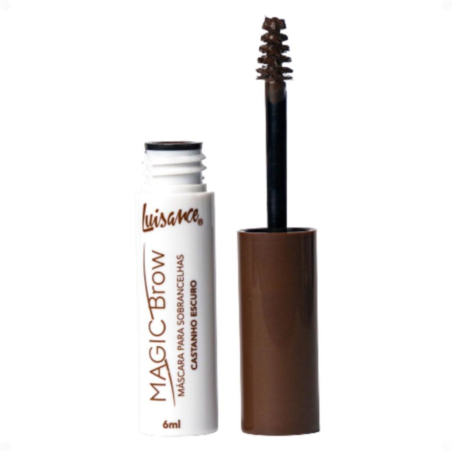 Máscara Para Sobrancelhas Luisance Magic Brow Castanho Escuro Ref.: L3298