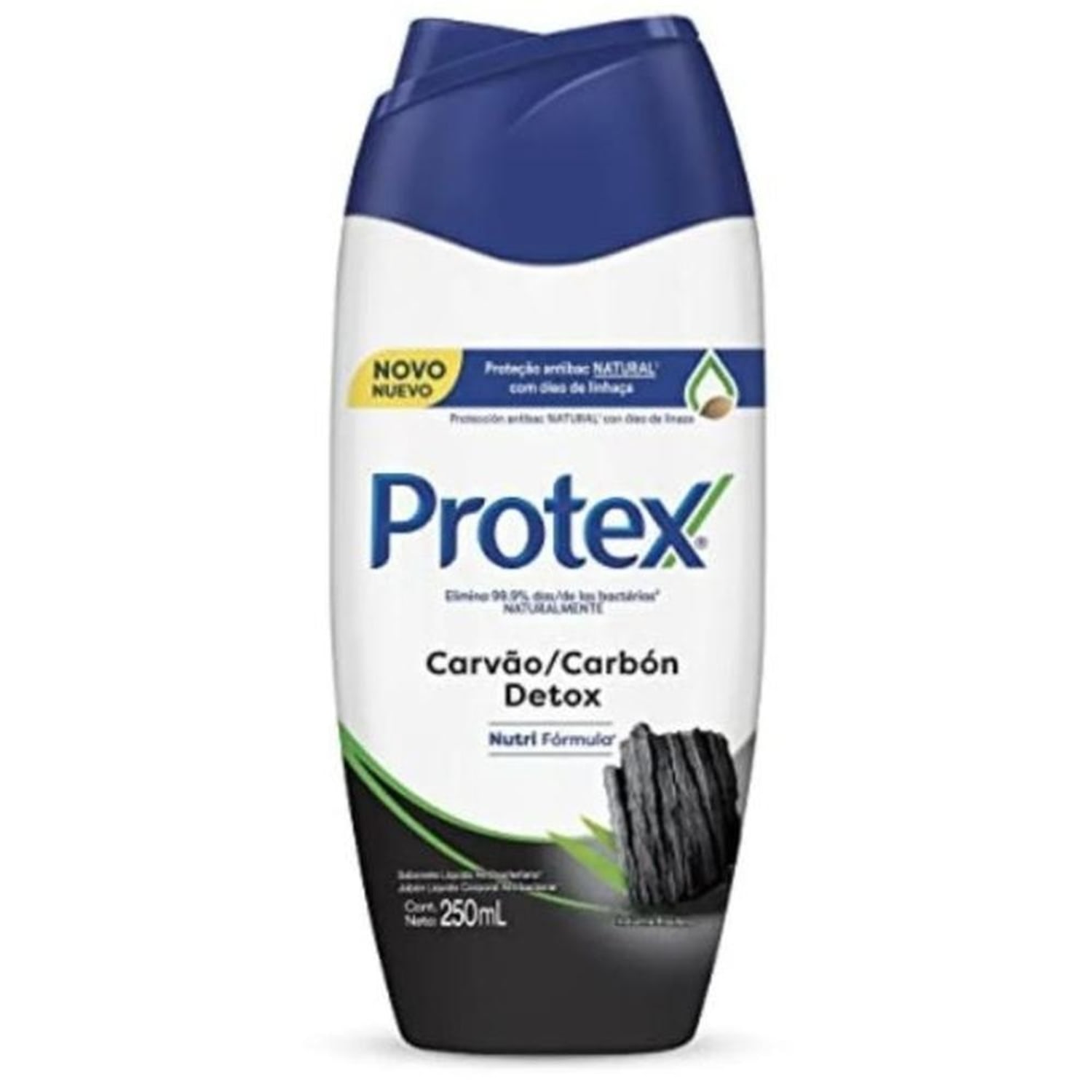 Sabonete Líquido Protex Carvão Detox 250ml