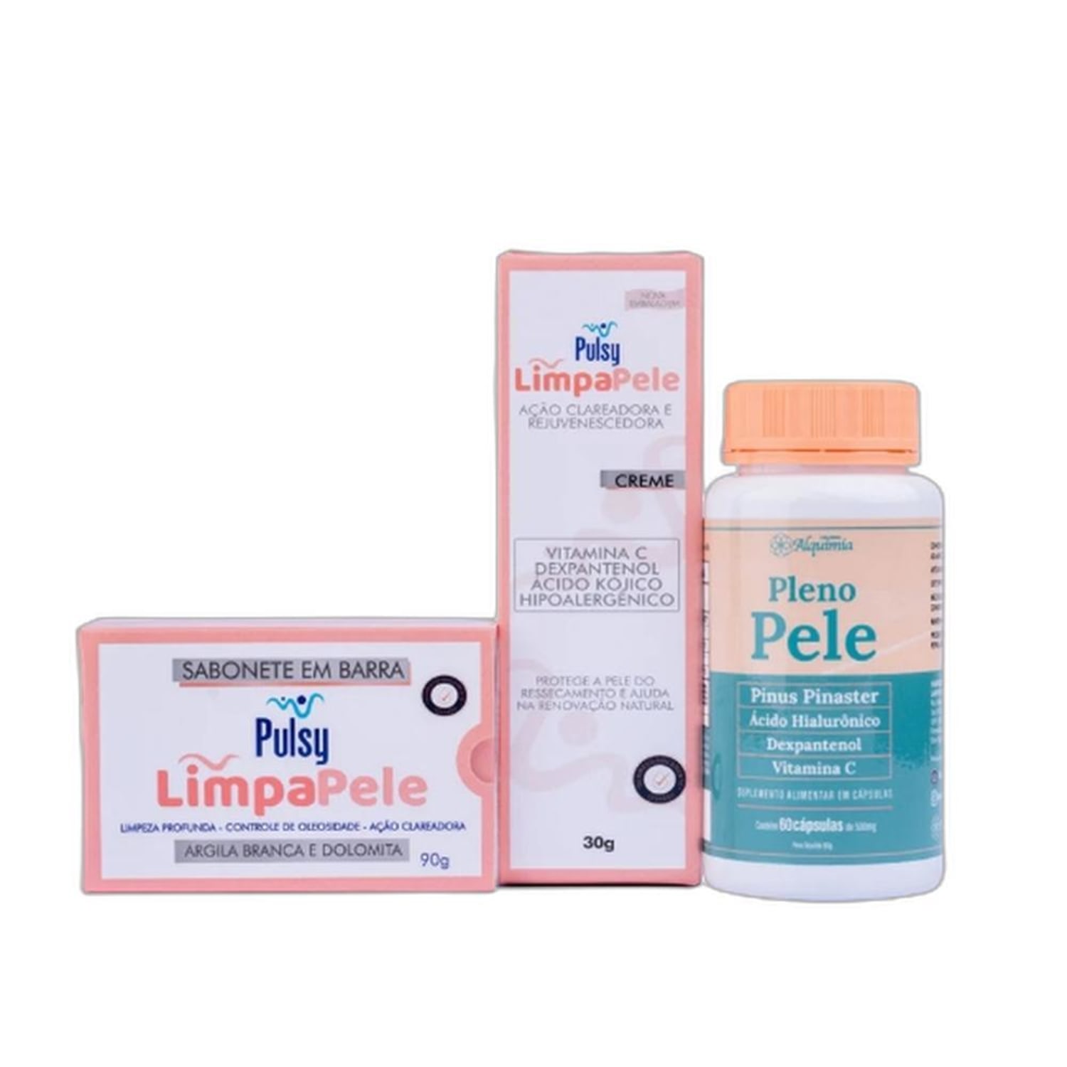 Kit Essentiel Promocional Pulsy + Pleno Pele