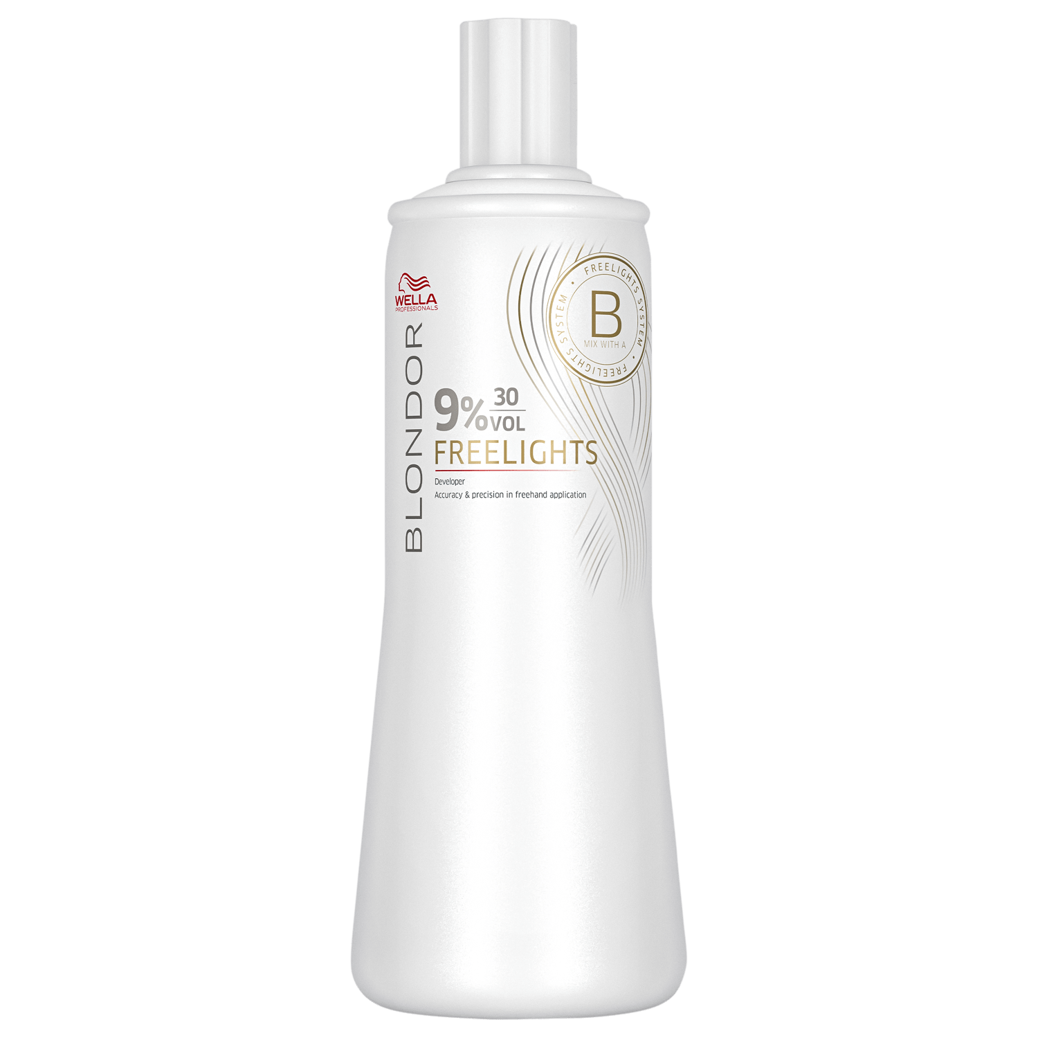 Wella Professionals Blondor Freelights 9% - Oxidante 30 Volumes 1L
