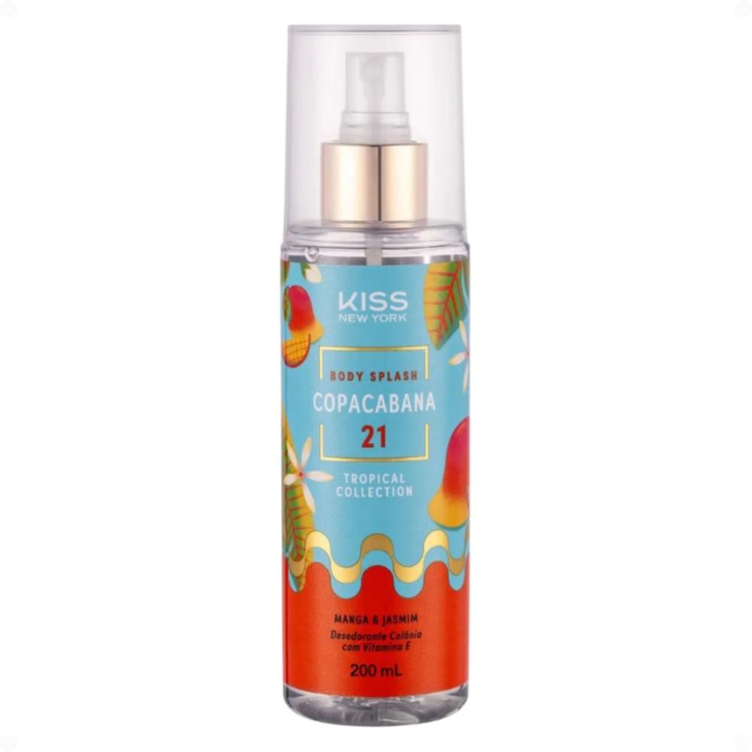 Body Splash Kiss Ny Tropical Collection Copacabana 21 Manga & Jasmin 200ml