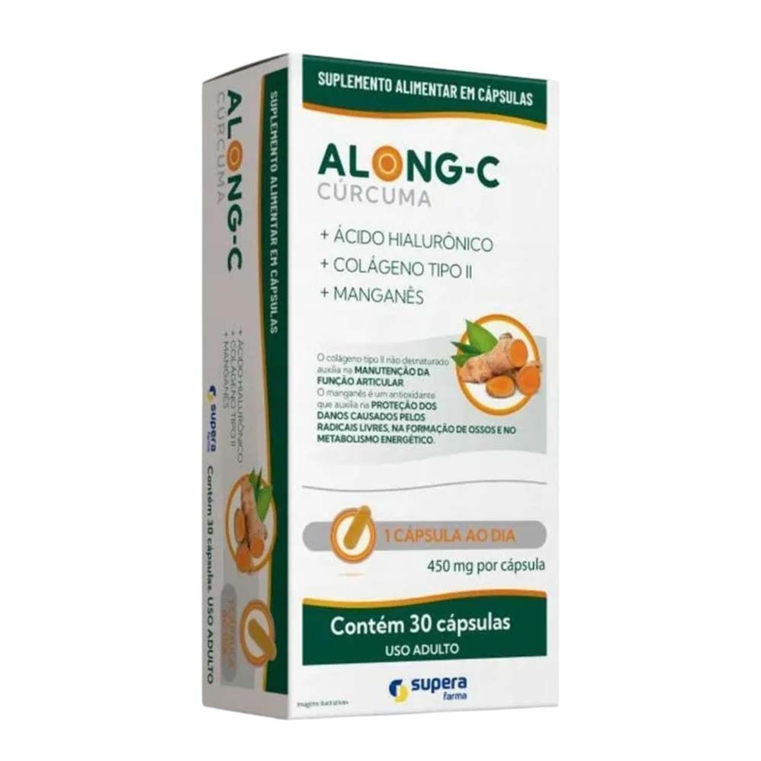 Along-C Cúrcuma 30 Cápsulas