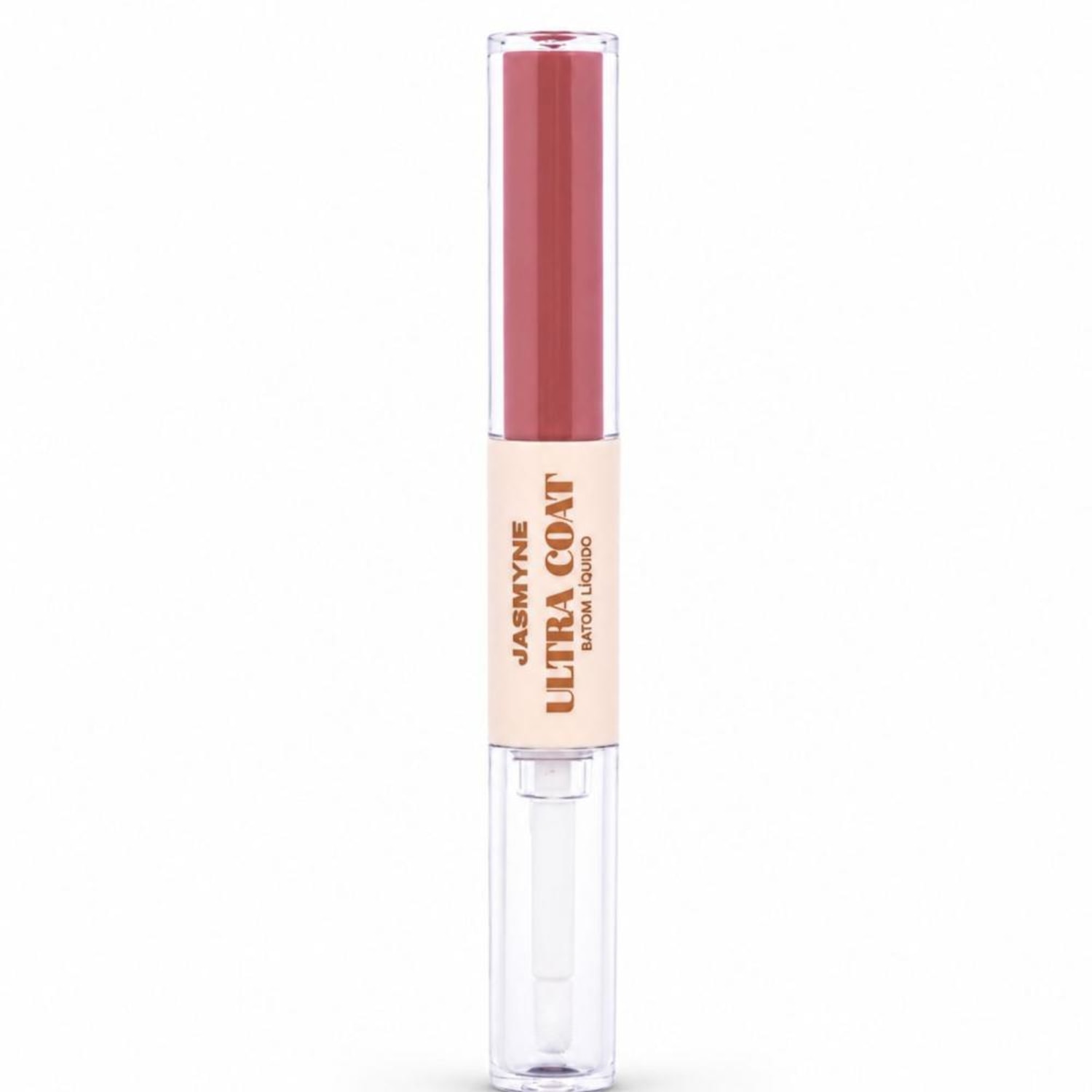 Batom Líquido Jasmyne Ultra Coat 2 Em 1 Ref.: J0160 Malva Eterno