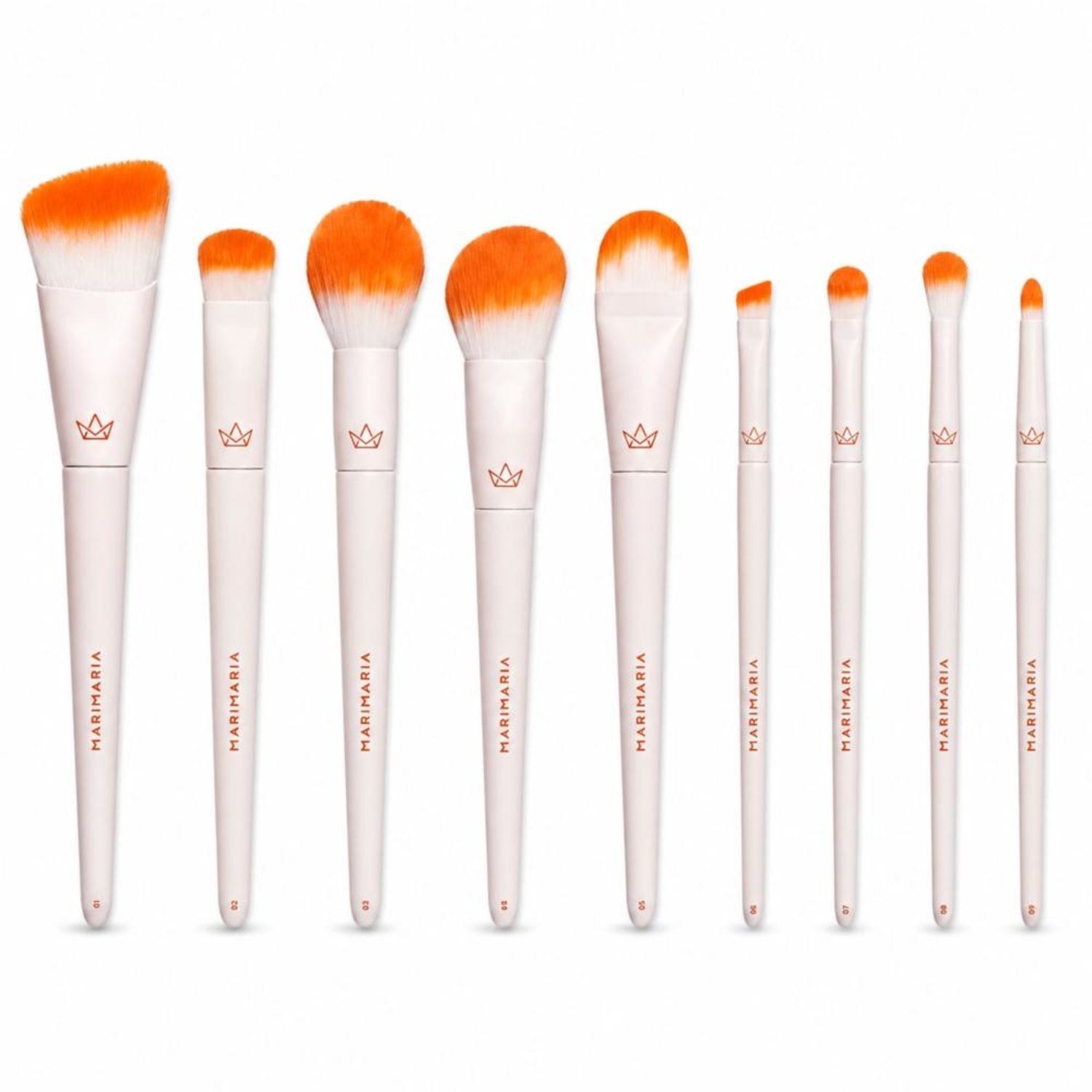 Kit Mari Maria Completo Com 9 Pincéis
