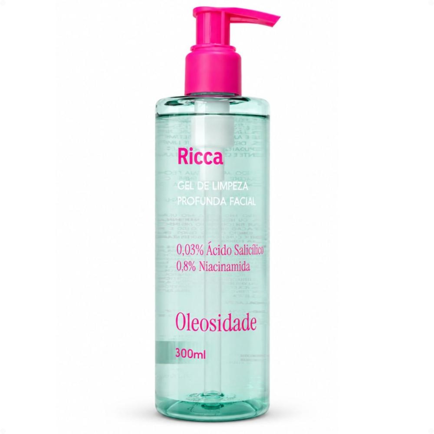 Gel De Limpeza Profunda Facial Ricca Oleosidade 300ml