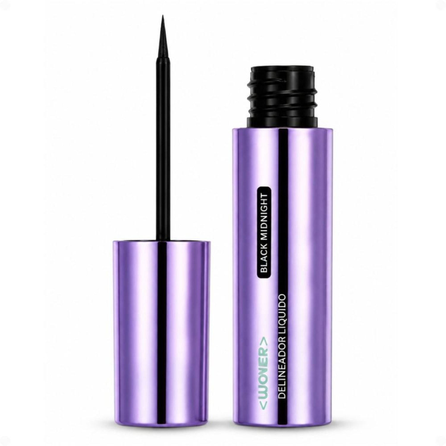 Delineador Líquido Ruby Rose Wonder Wave Black Midnight Hb-e2103